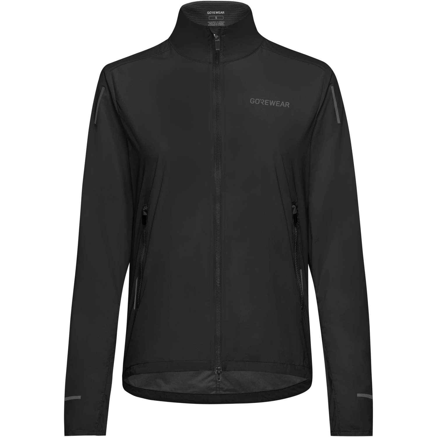 An image of the CONCURVE Windbreaker Womens being displayed without a product model wearing the product.