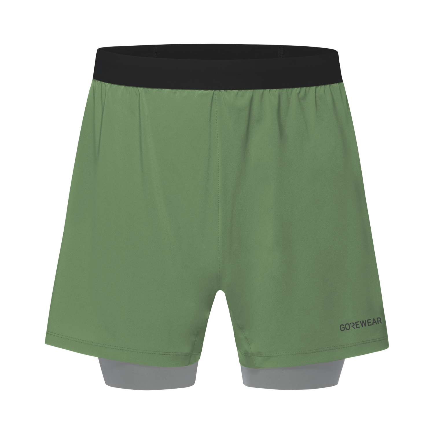 An image of the CONCURVE 5” 2in1 Shorts Mens being displayed without a product model wearing the product.