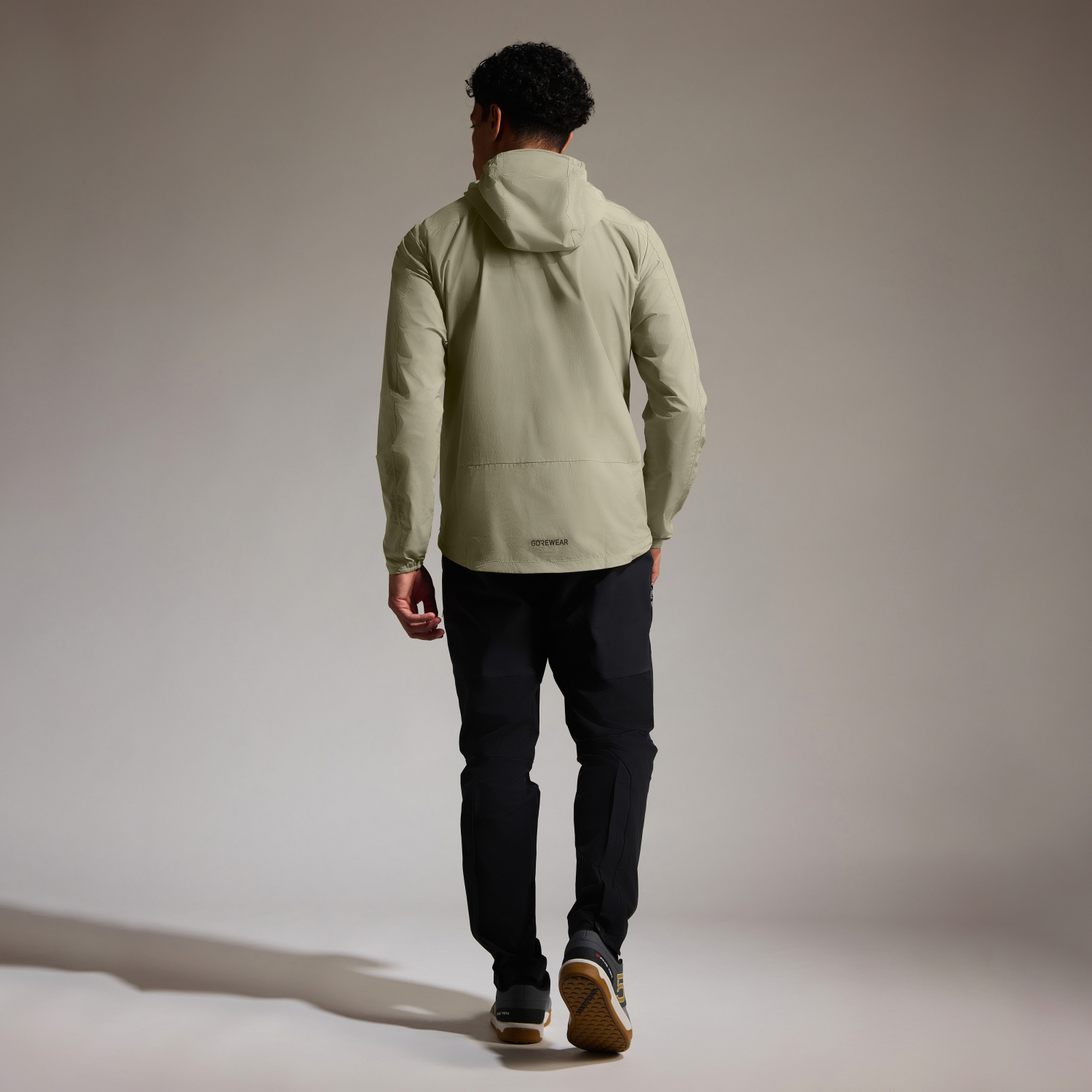 FERNFLOW Hooded Windbreaker Mens