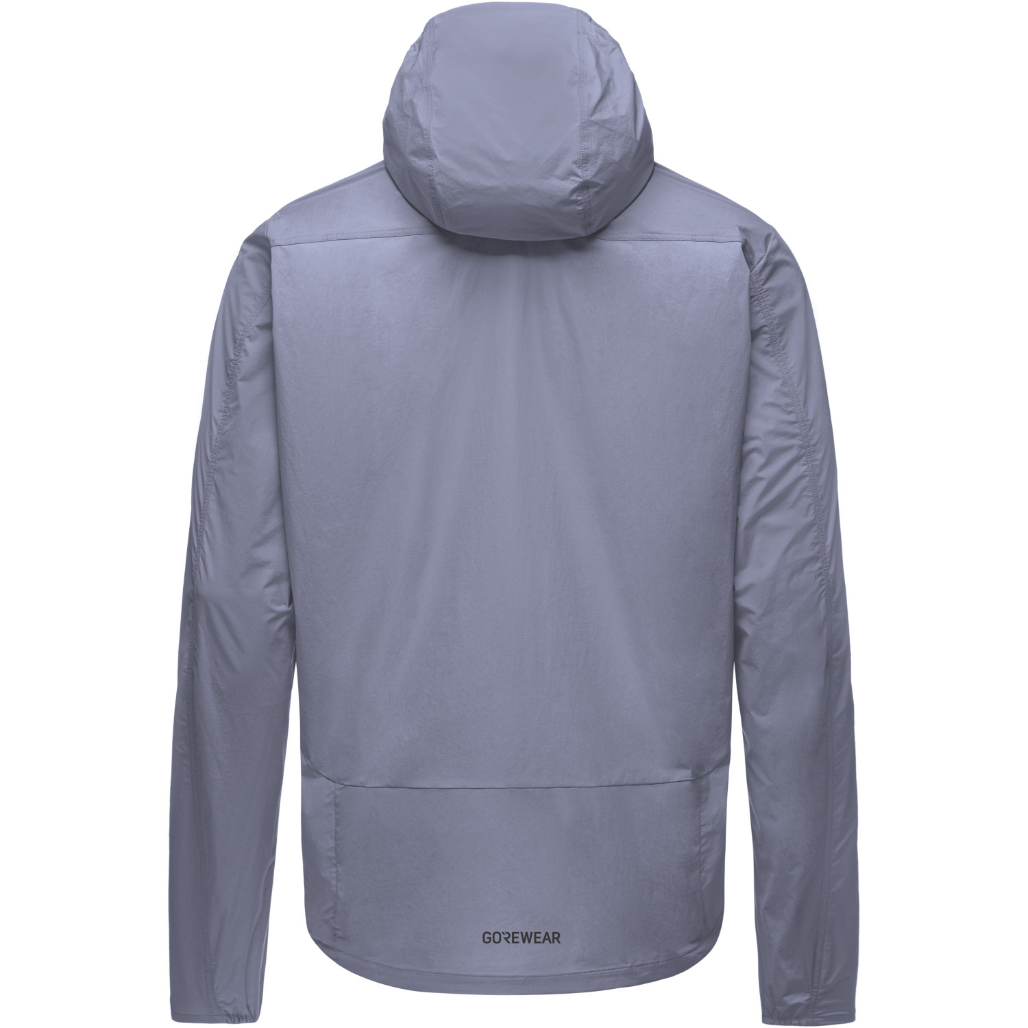 An image of the FERNFLOW Hooded Windbreaker Mens being displayed without a product model wearing the product.