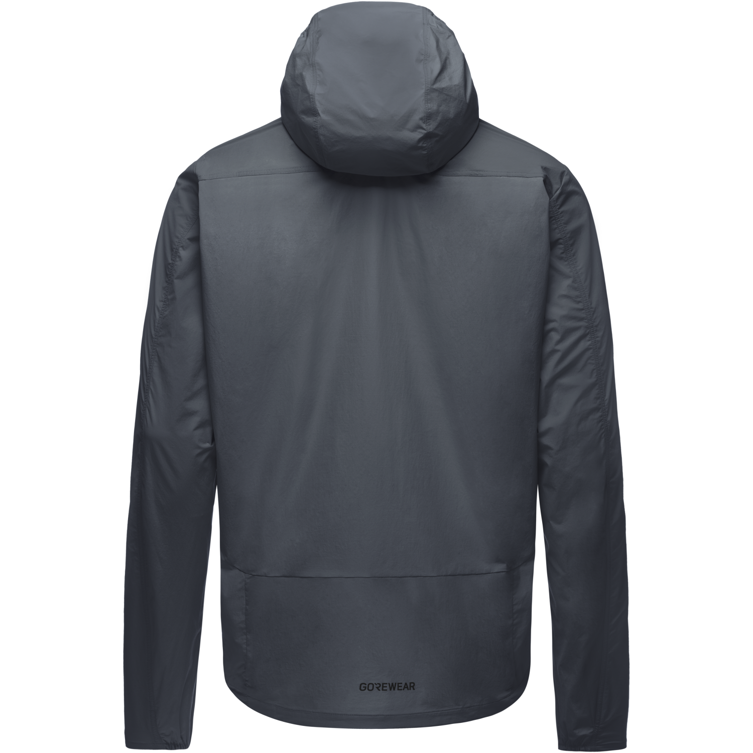 An image of the FERNFLOW Hooded Windbreaker Mens being displayed without a product model wearing the product.