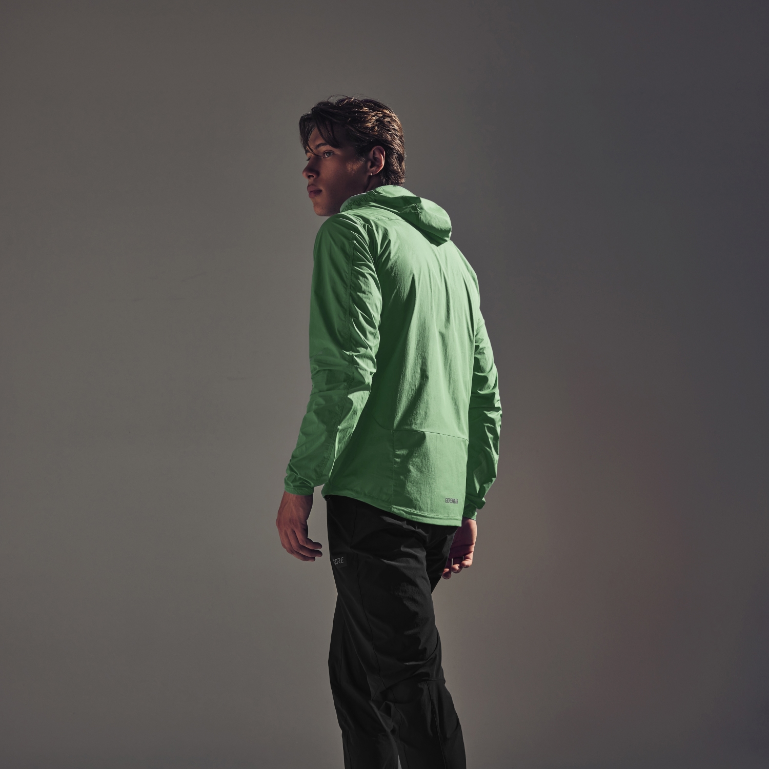 FERNFLOW Hooded Windbreaker Mens