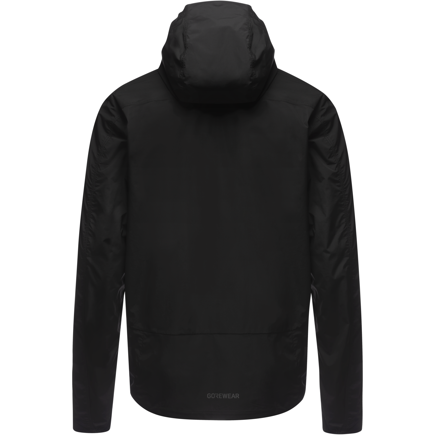 An image of the FERNFLOW Hooded Windbreaker Mens being displayed without a product model wearing the product.