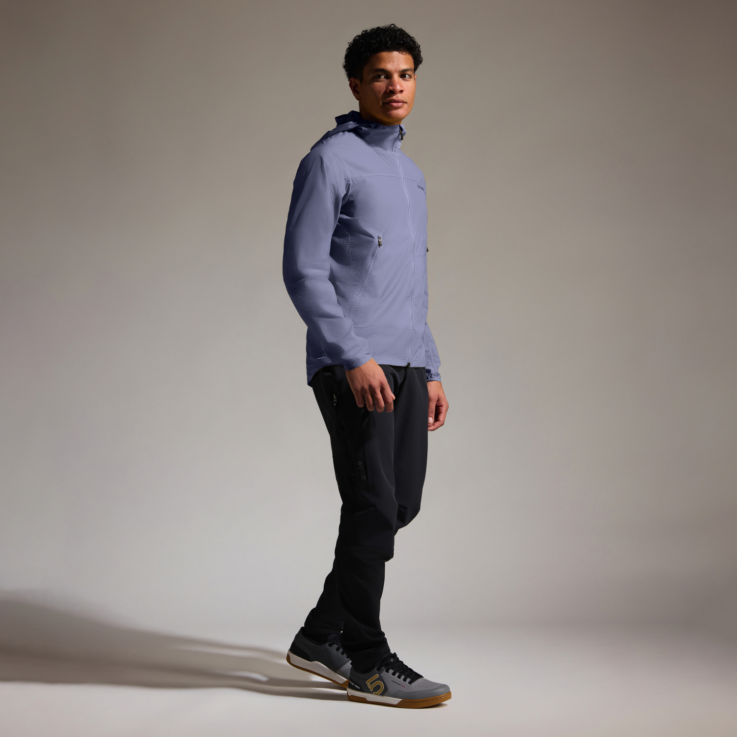 FERNFLOW Hooded Windbreaker Mens