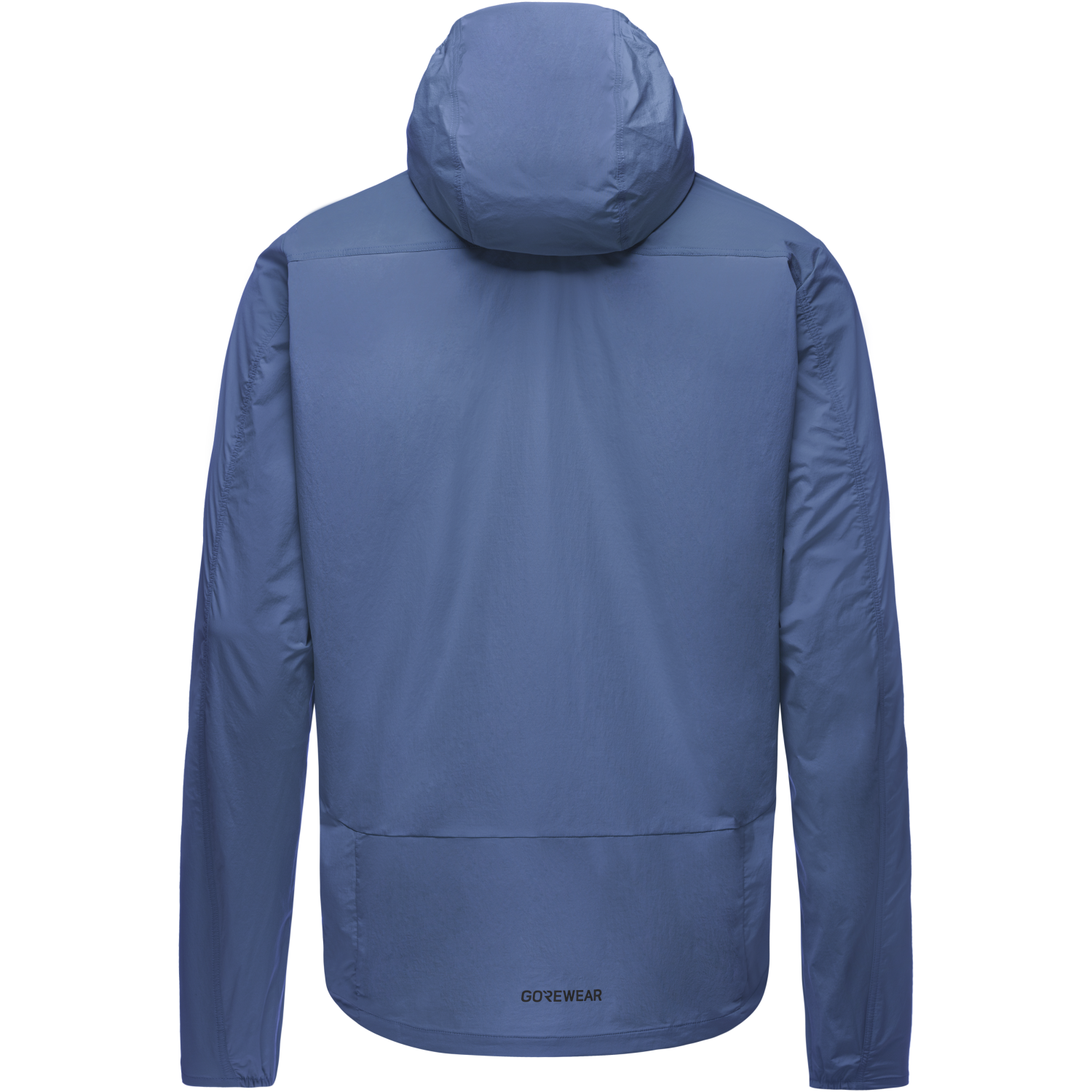 An image of the FERNFLOW Hooded Windbreaker Mens being displayed without a product model wearing the product.