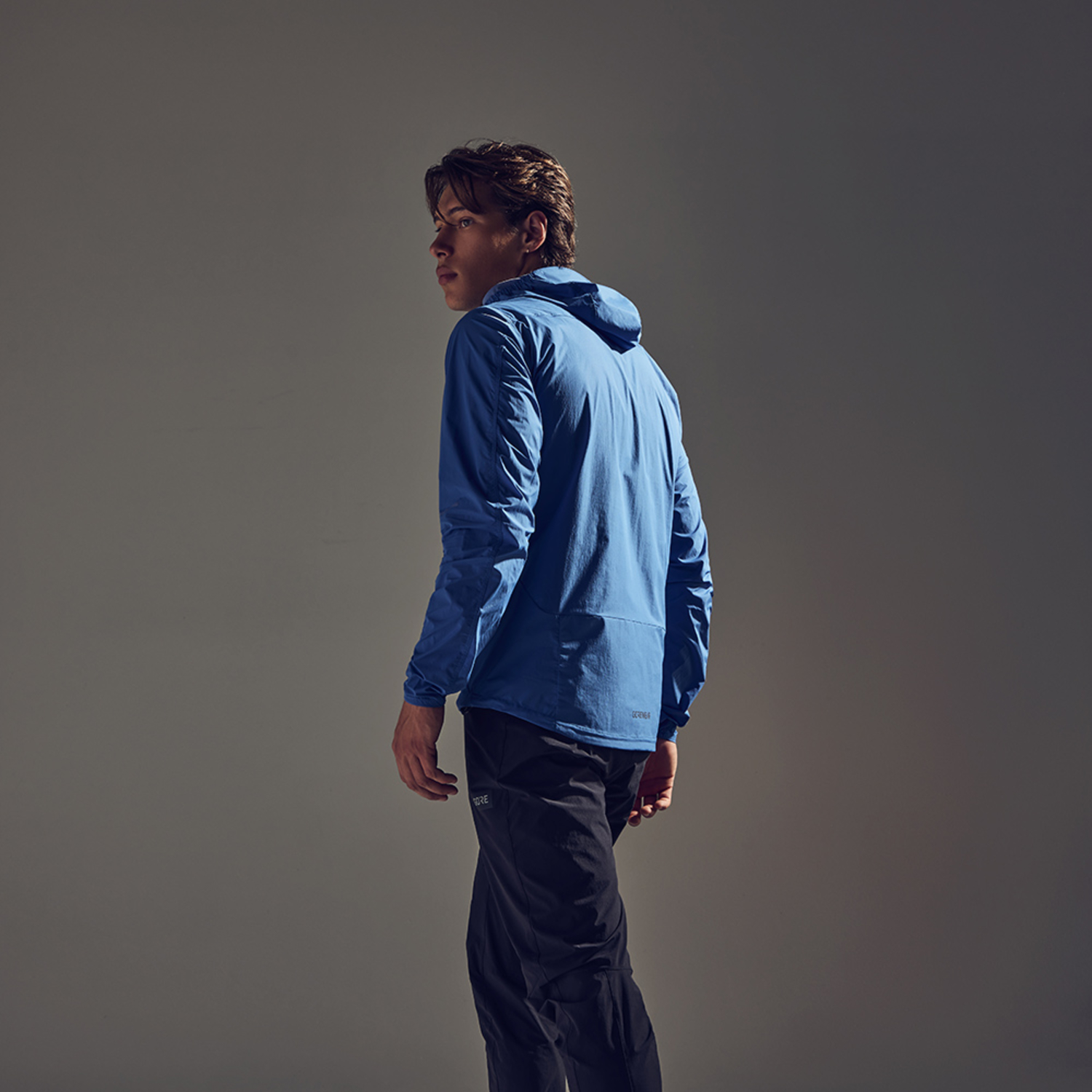 FERNFLOW Hooded Windbreaker Mens