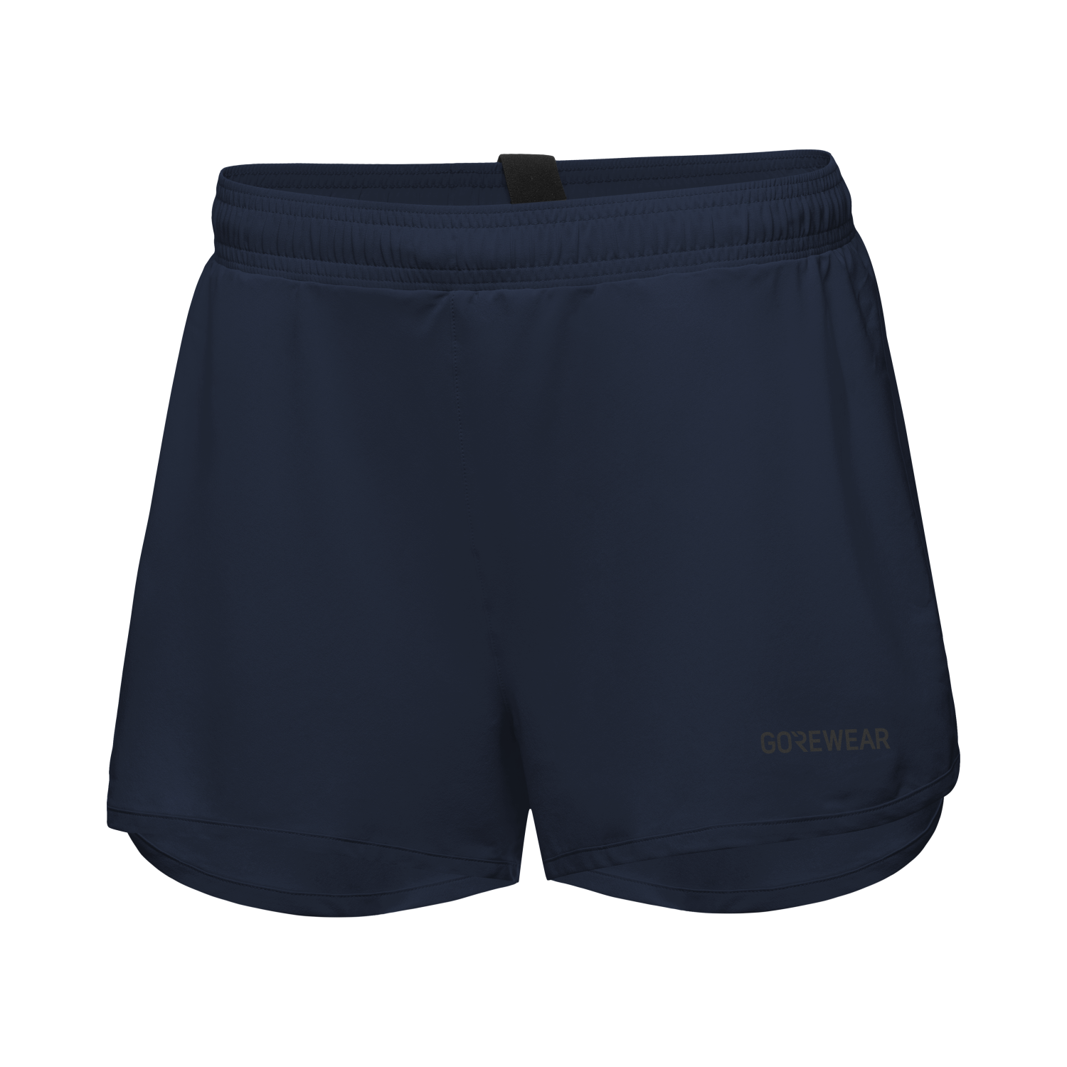 An image of the CONCURVE 3” Shorts Womens being displayed without a product model wearing the product.