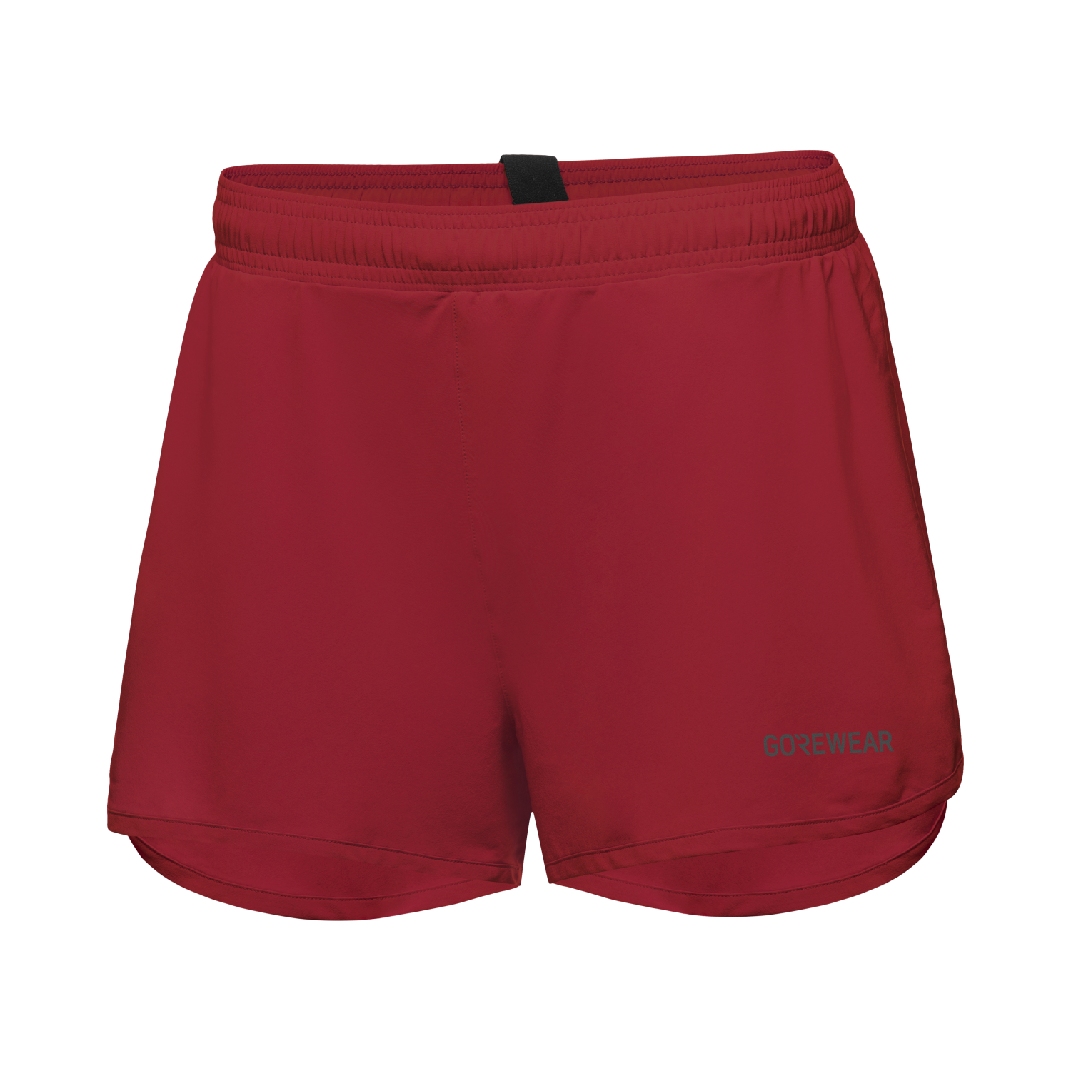An image of the CONCURVE 3” Shorts Womens being displayed without a product model wearing the product.