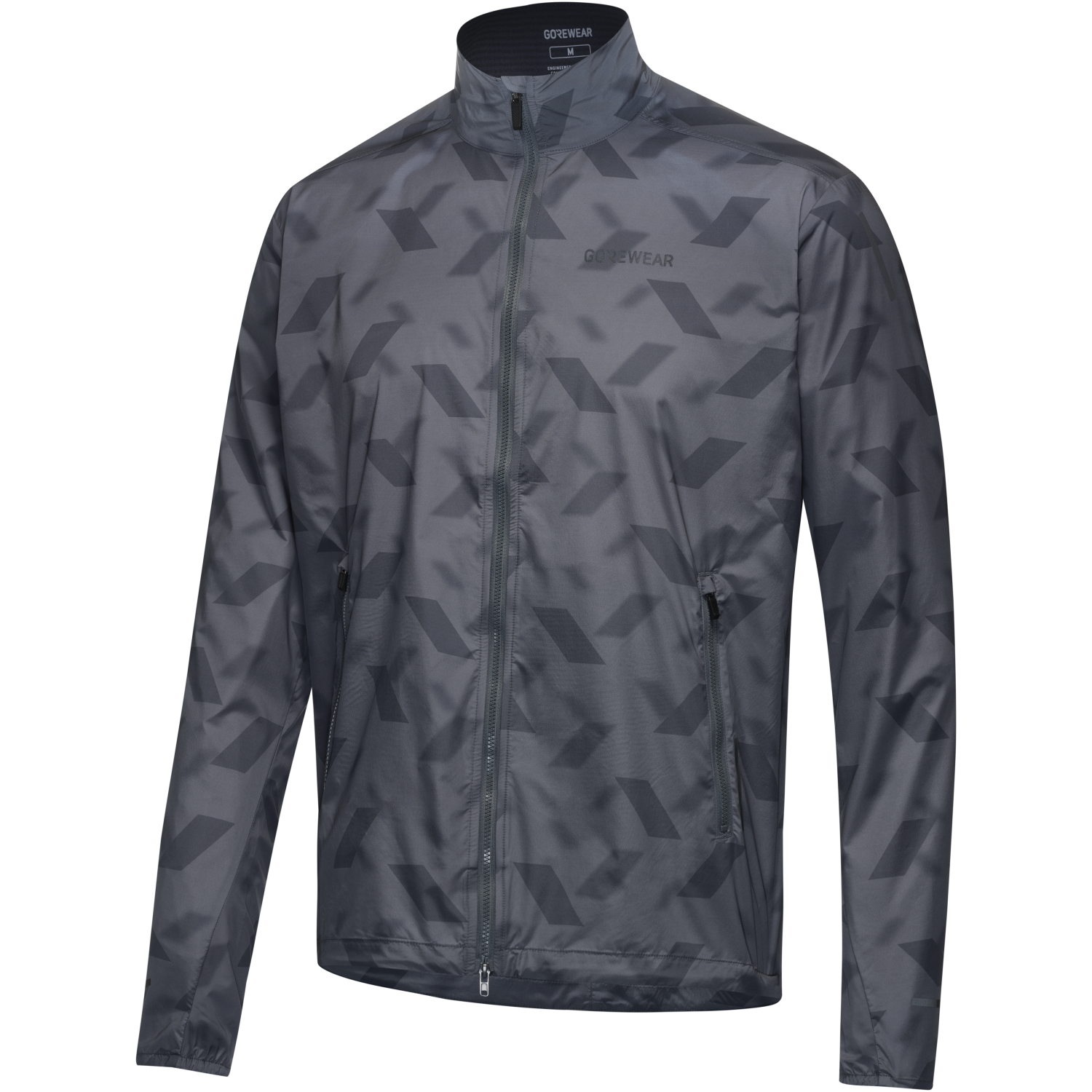 An image of the CONCURVE 3D Graphic Windbreaker Mens being displayed without a product model wearing the product.