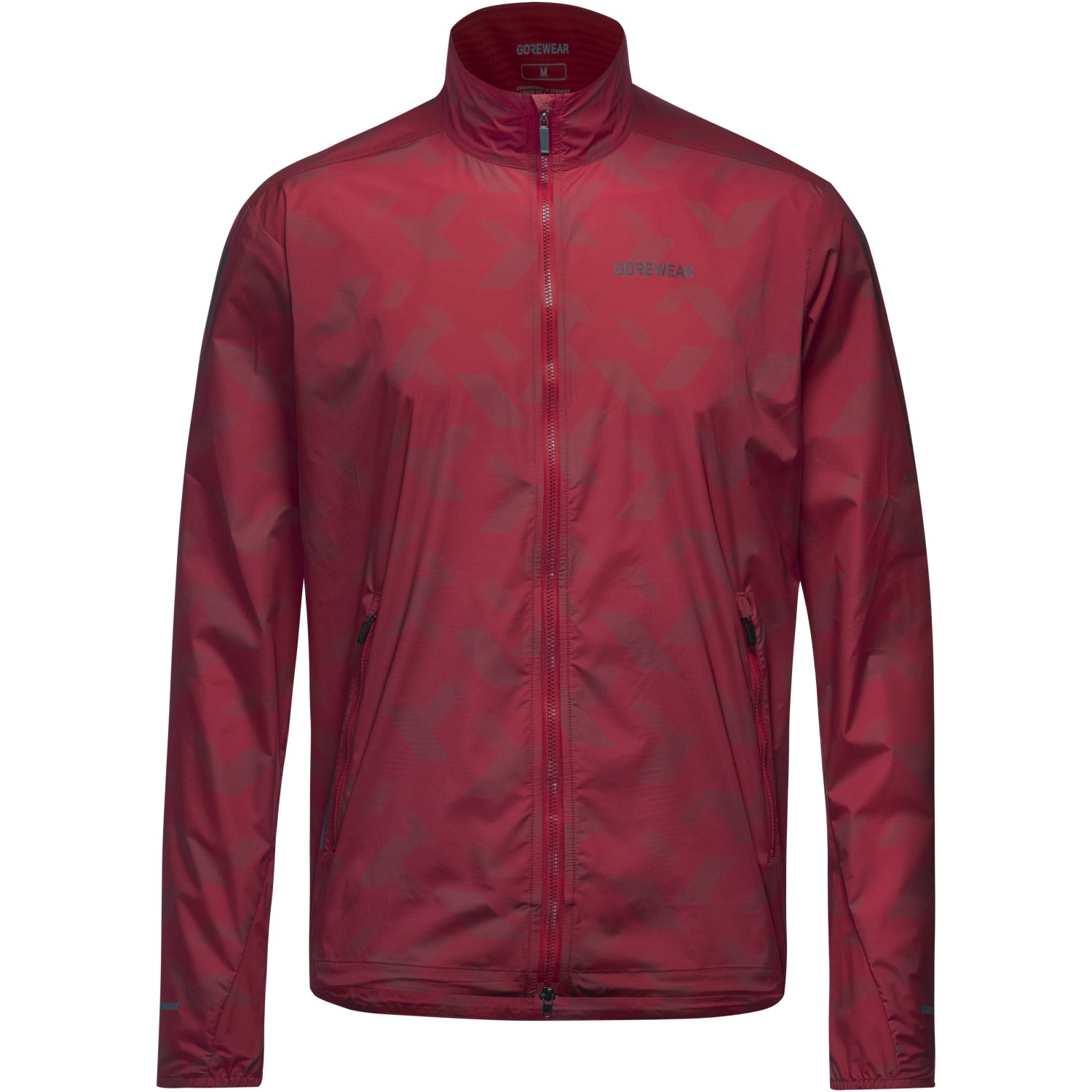 An image of the CONCURVE 3D Graphic Windbreaker Mens being displayed without a product model wearing the product.