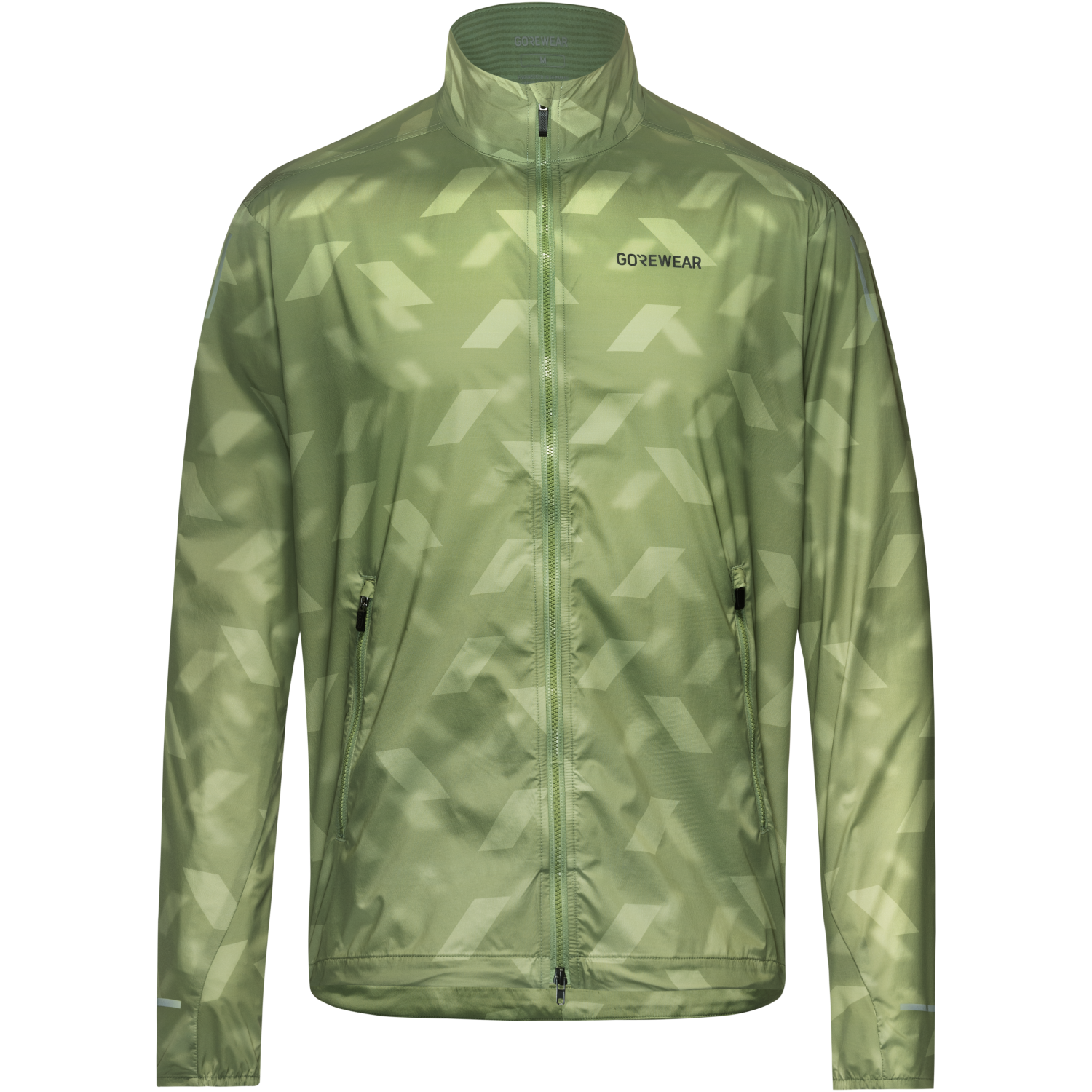An image of the CONCURVE 3D Graphic Windbreaker Mens being displayed without a product model wearing the product.