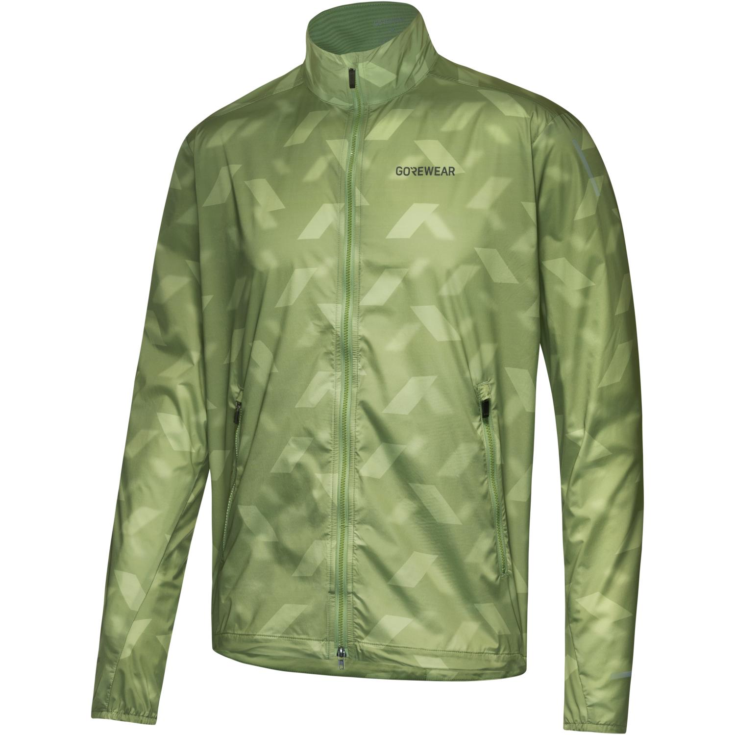 An image of the CONCURVE 3D Graphic Windbreaker Mens being displayed without a product model wearing the product.