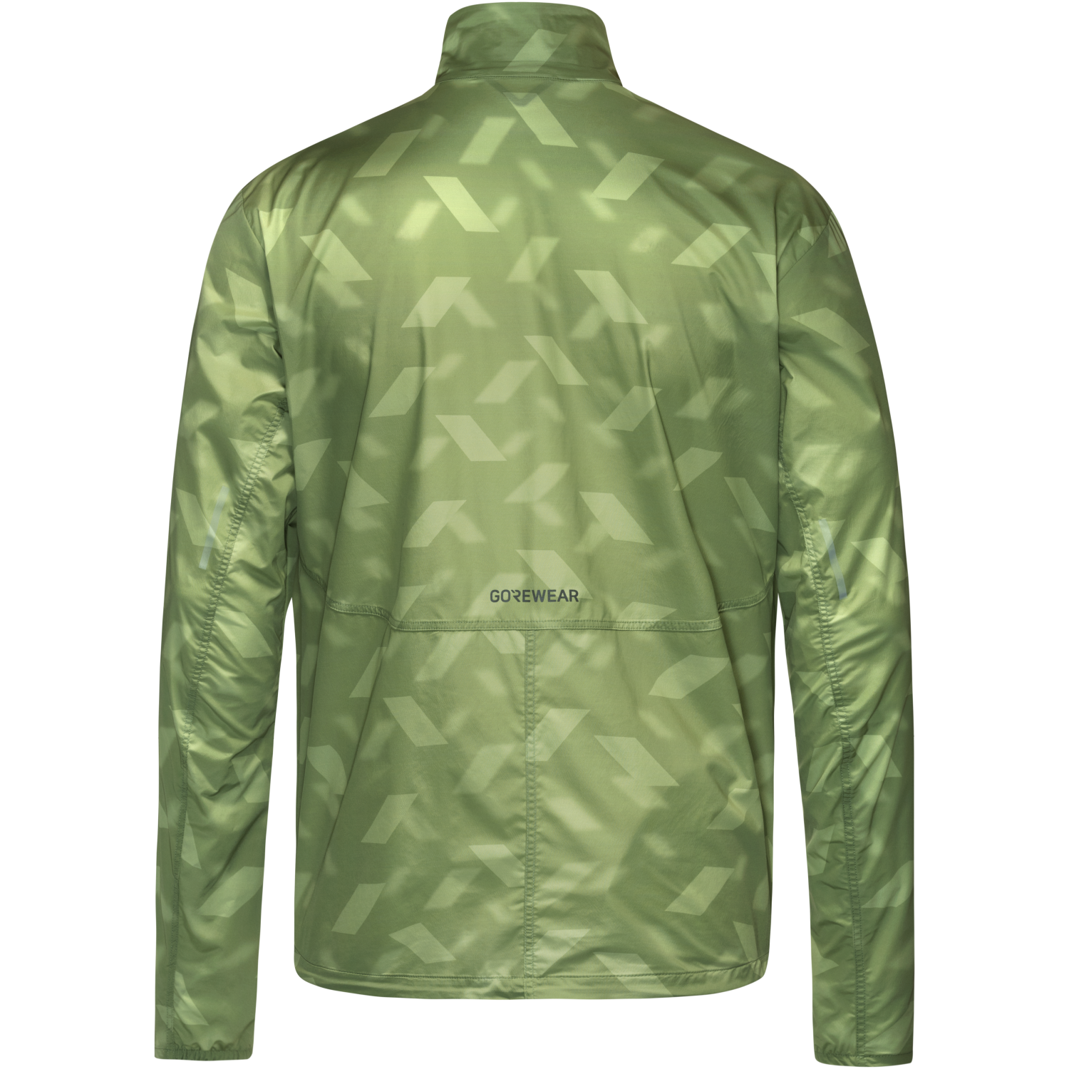 An image of the CONCURVE 3D Graphic Windbreaker Mens being displayed without a product model wearing the product.