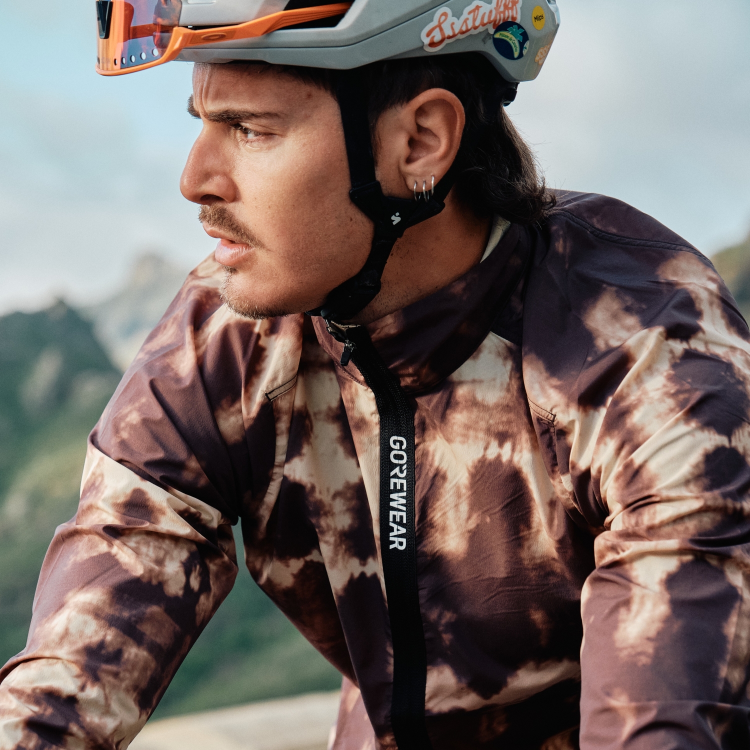 SPINSHIFT Shibori Windbreaker Mens | GOREWEAR US