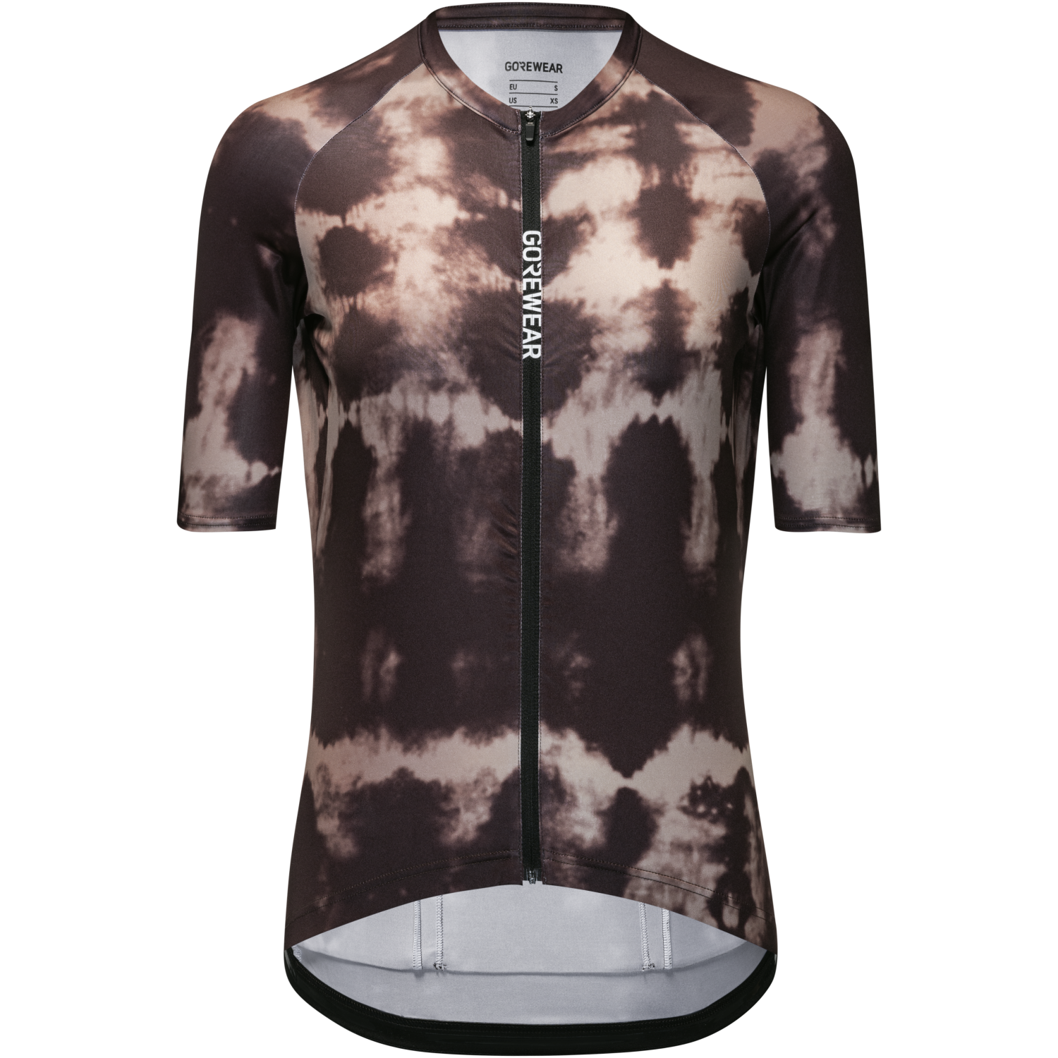 An image of the SPINSHIFT Shibori Jersey Womens being displayed without a product model wearing the product.
