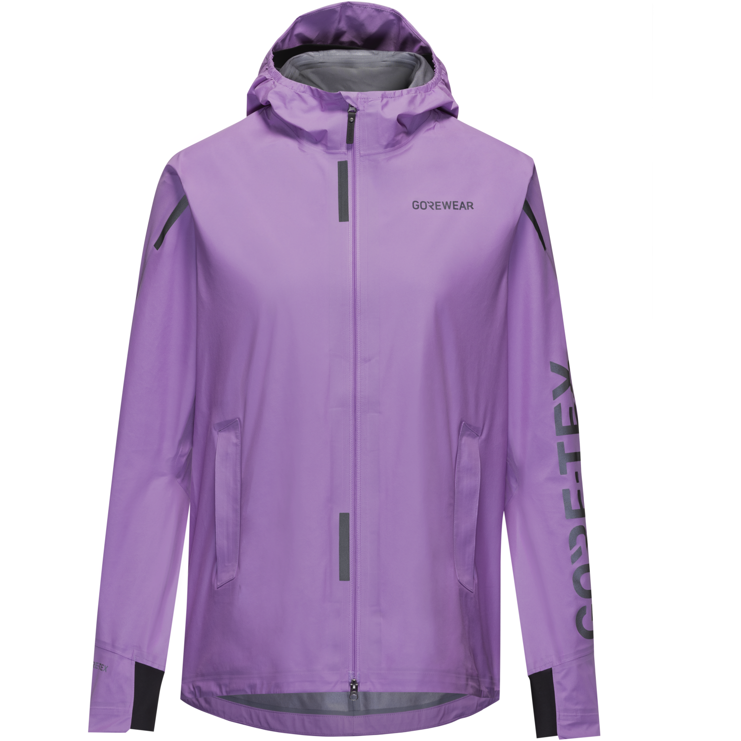 An image of the CONCURVE LE4 GORE-TEX Jacket Sleeve Logo Womens being displayed without a product model wearing the product.