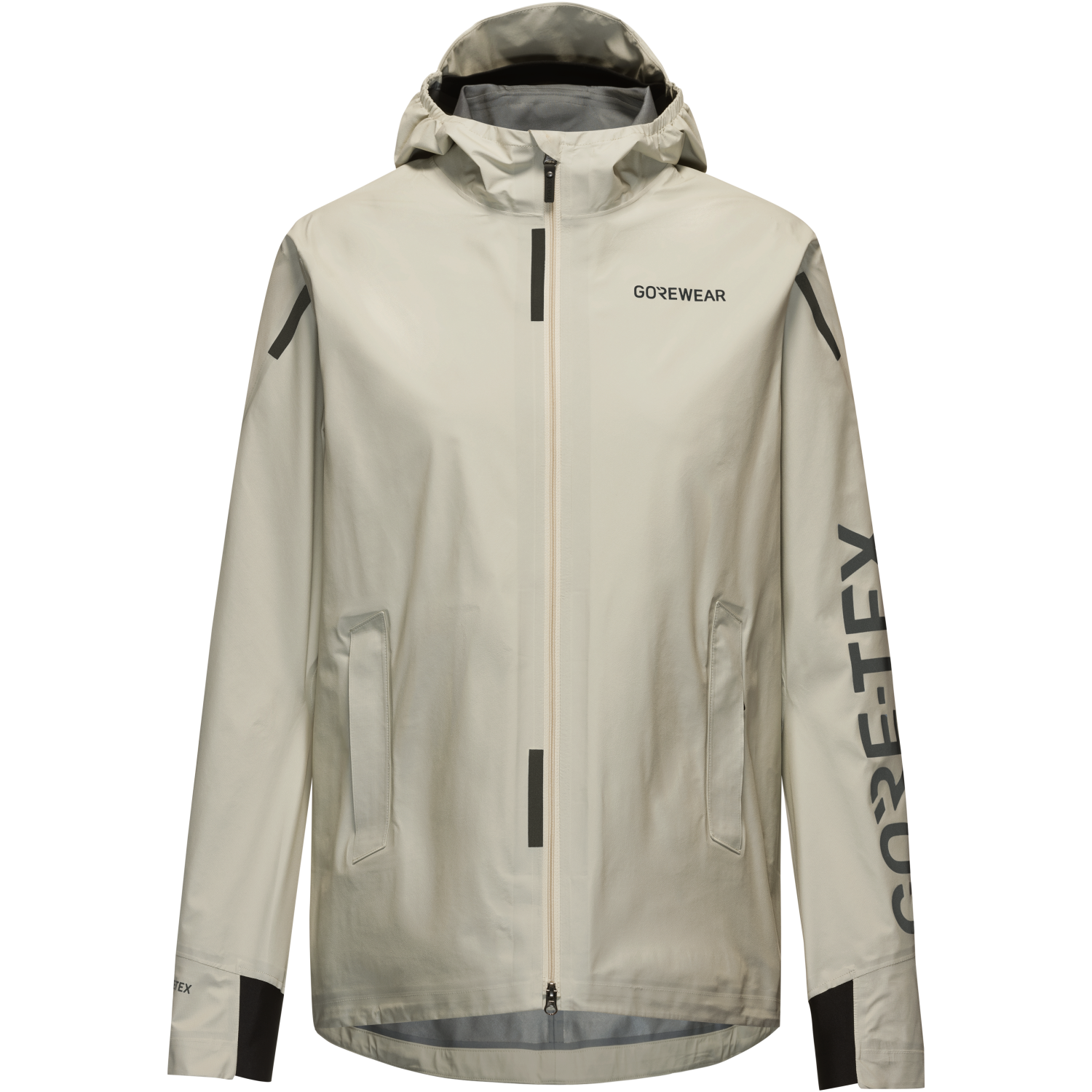 An image of the CONCURVE LE4 GORE-TEX Jacket Sleeve Logo Womens being displayed without a product model wearing the product.