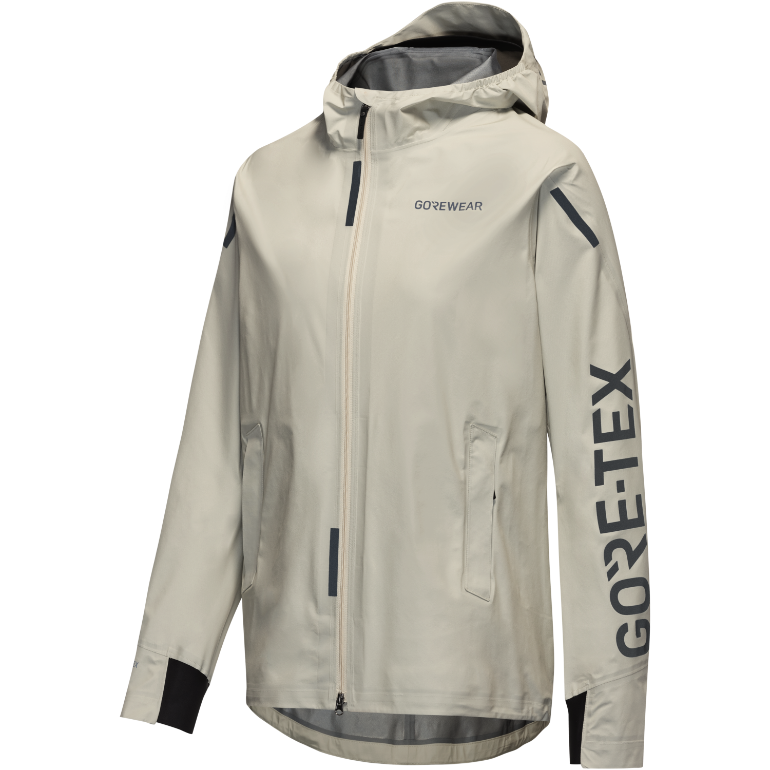 An image of the CONCURVE LE4 GORE-TEX Jacket Sleeve Logo Womens being displayed without a product model wearing the product.