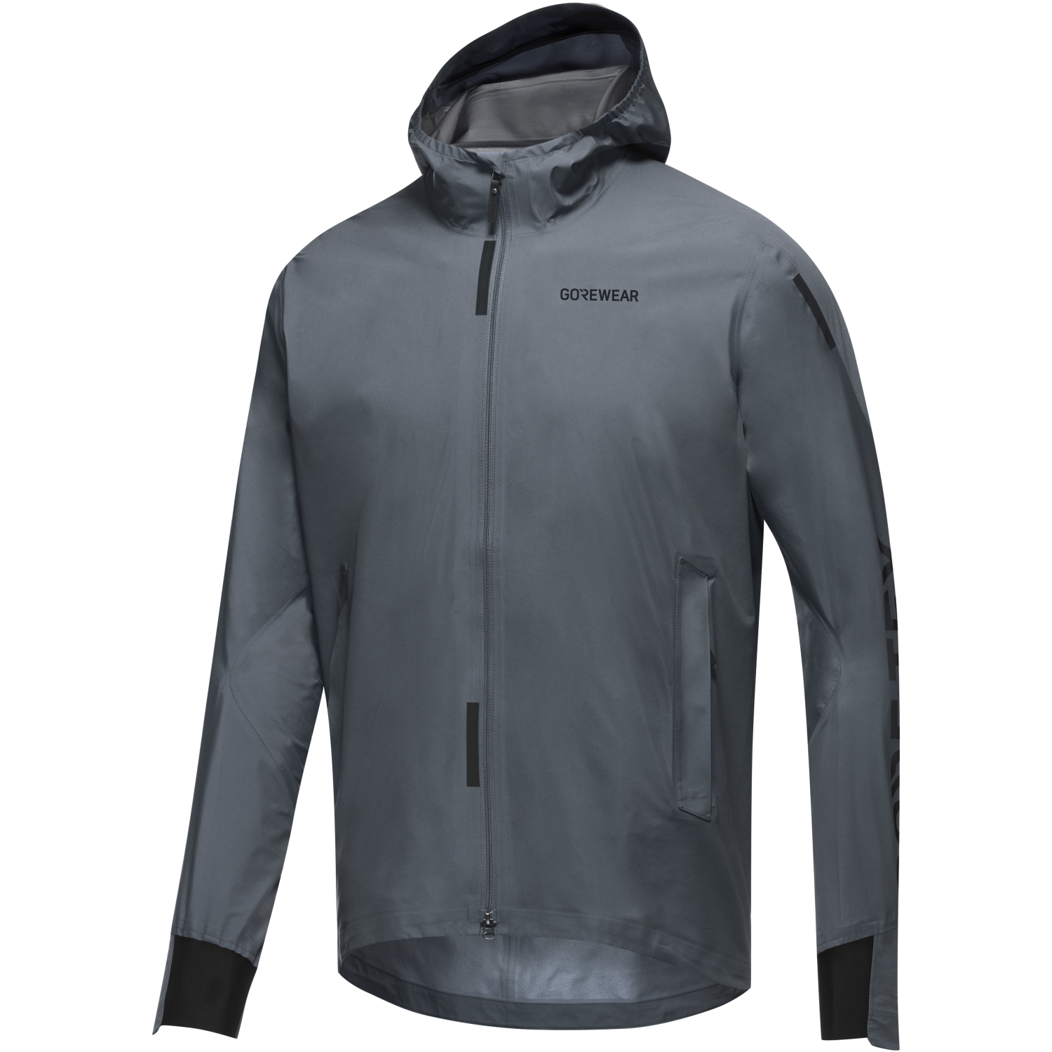 An image of the CONCURVE LE4 GORE-TEX Jacket Sleeve Logo Mens being displayed without a product model wearing the product.