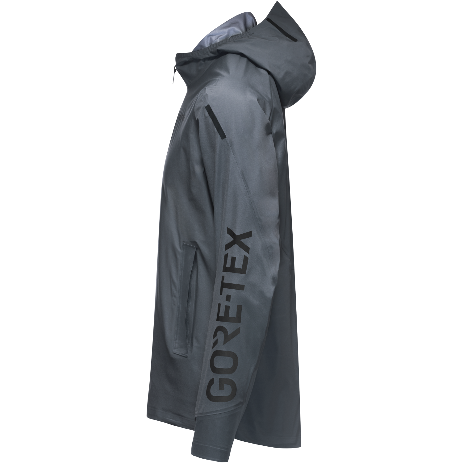 An image of the CONCURVE LE4 GORE-TEX Jacket Sleeve Logo Mens being displayed without a product model wearing the product.