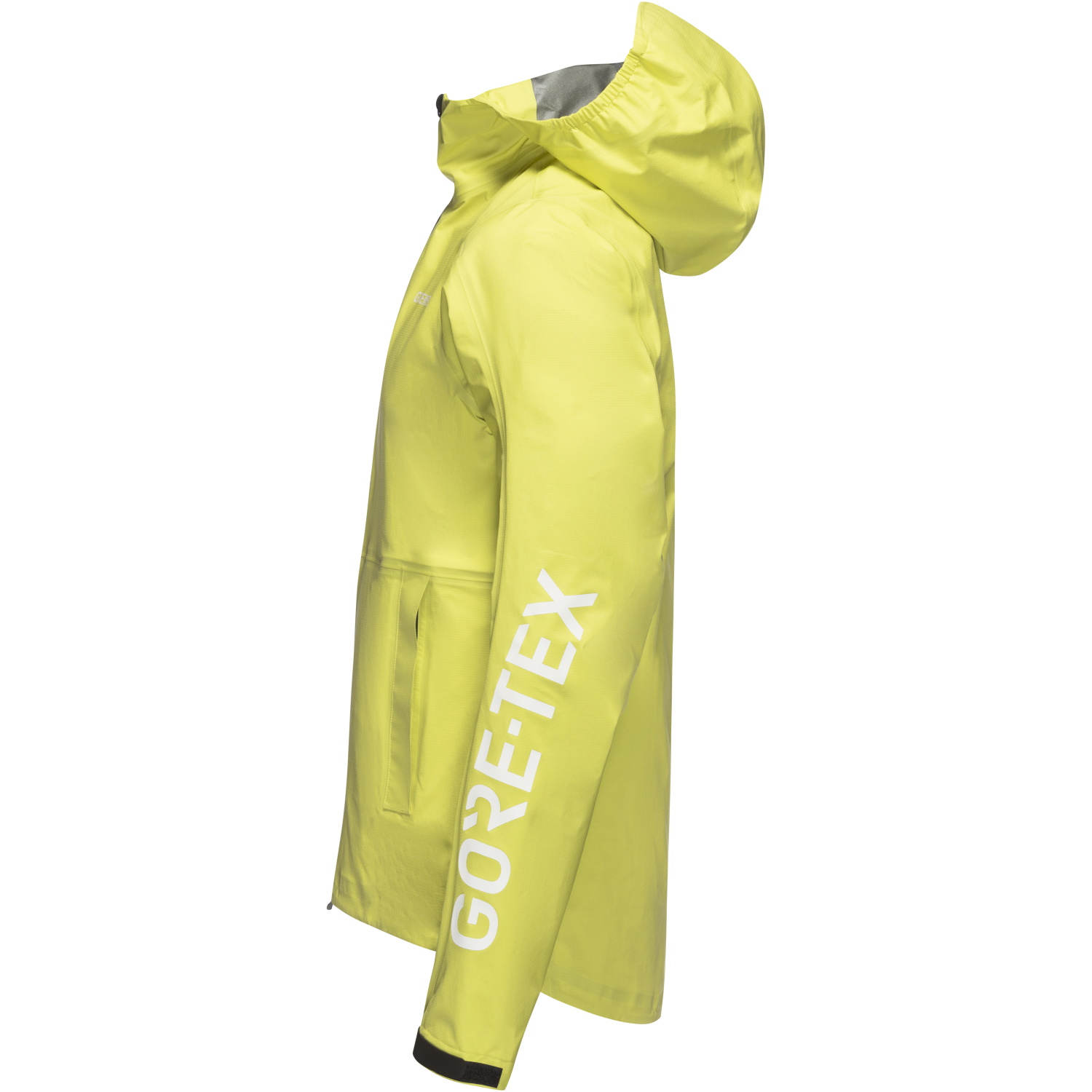 An image of the LUPRA 2.0 GORE-TEX LE1 Hooded Jacket Mens being displayed without a product model wearing the product.