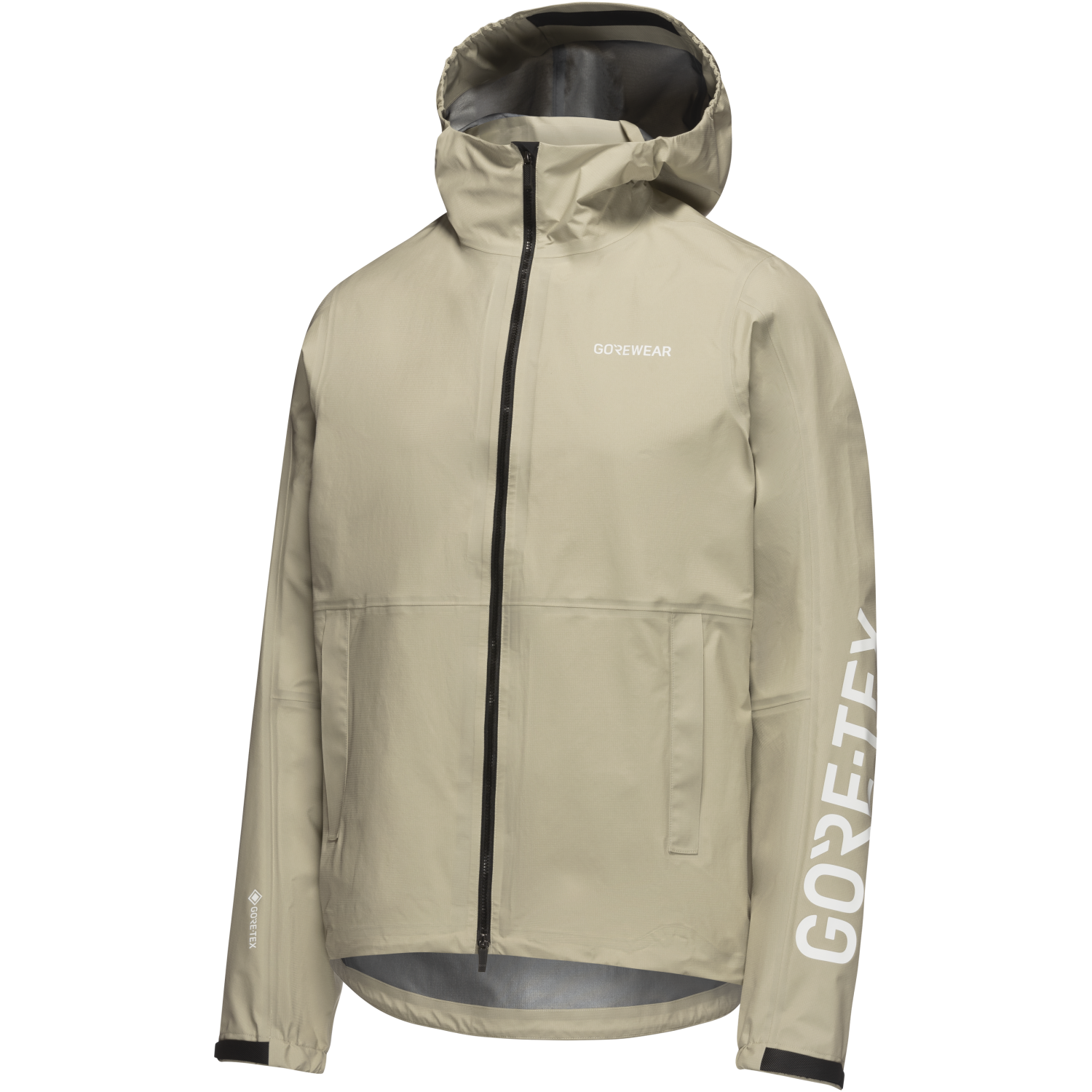 An image of the LUPRA 2.0 GORE-TEX LE1 Hooded Jacket Mens being displayed without a product model wearing the product.