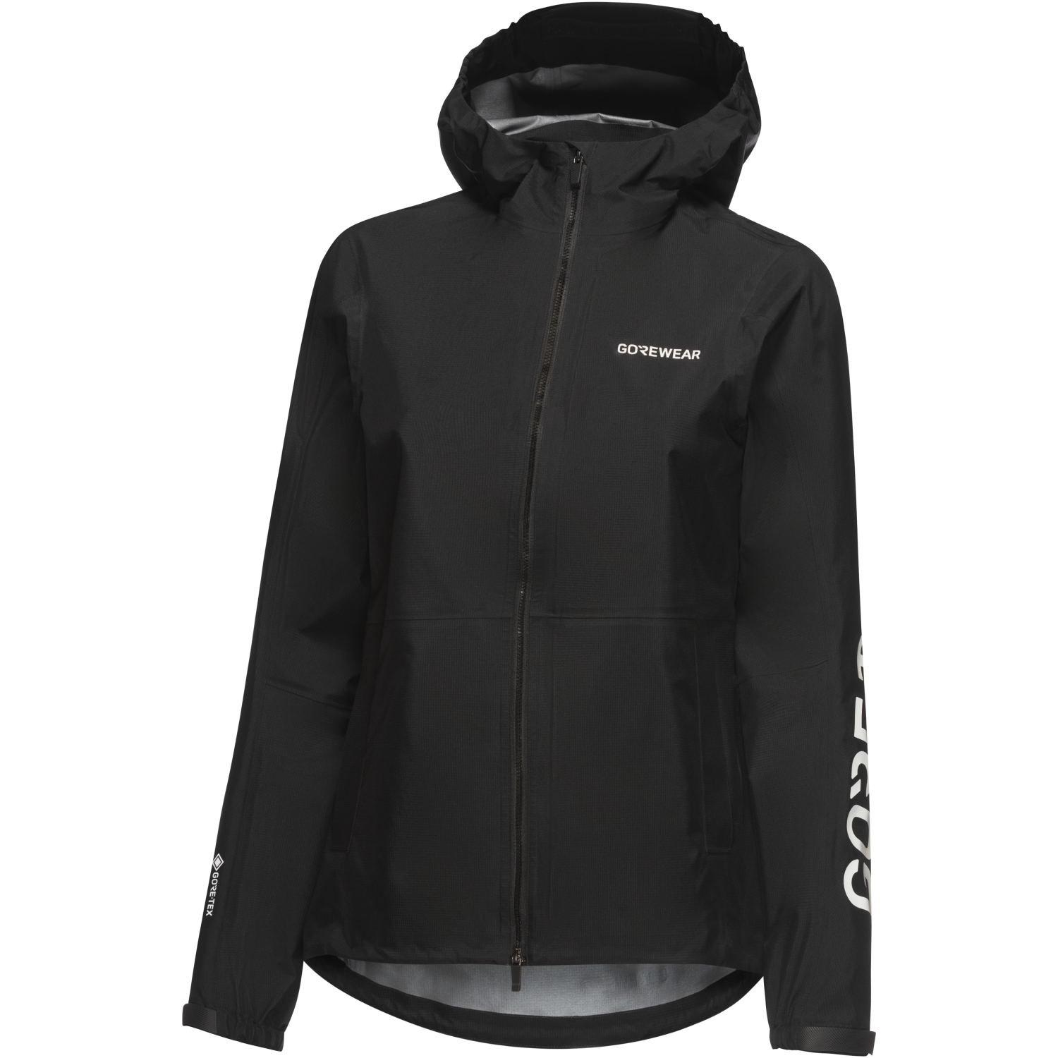 An image of the LUPRA 2.0 GORE-TEX LE1 Hooded Jacket Womens being displayed without a product model wearing the product.