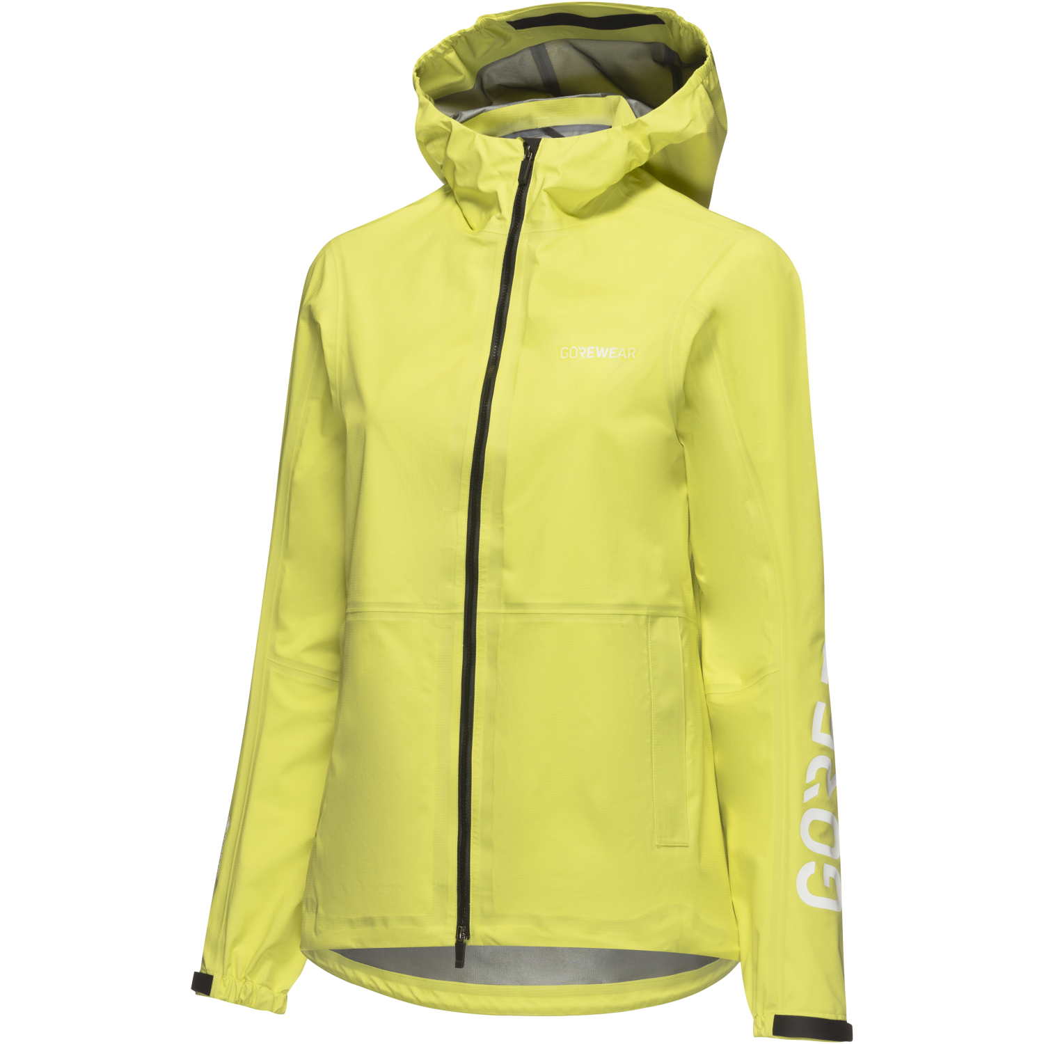 An image of the LUPRA 2.0 GORE-TEX LE1 Hooded Jacket Womens being displayed without a product model wearing the product.