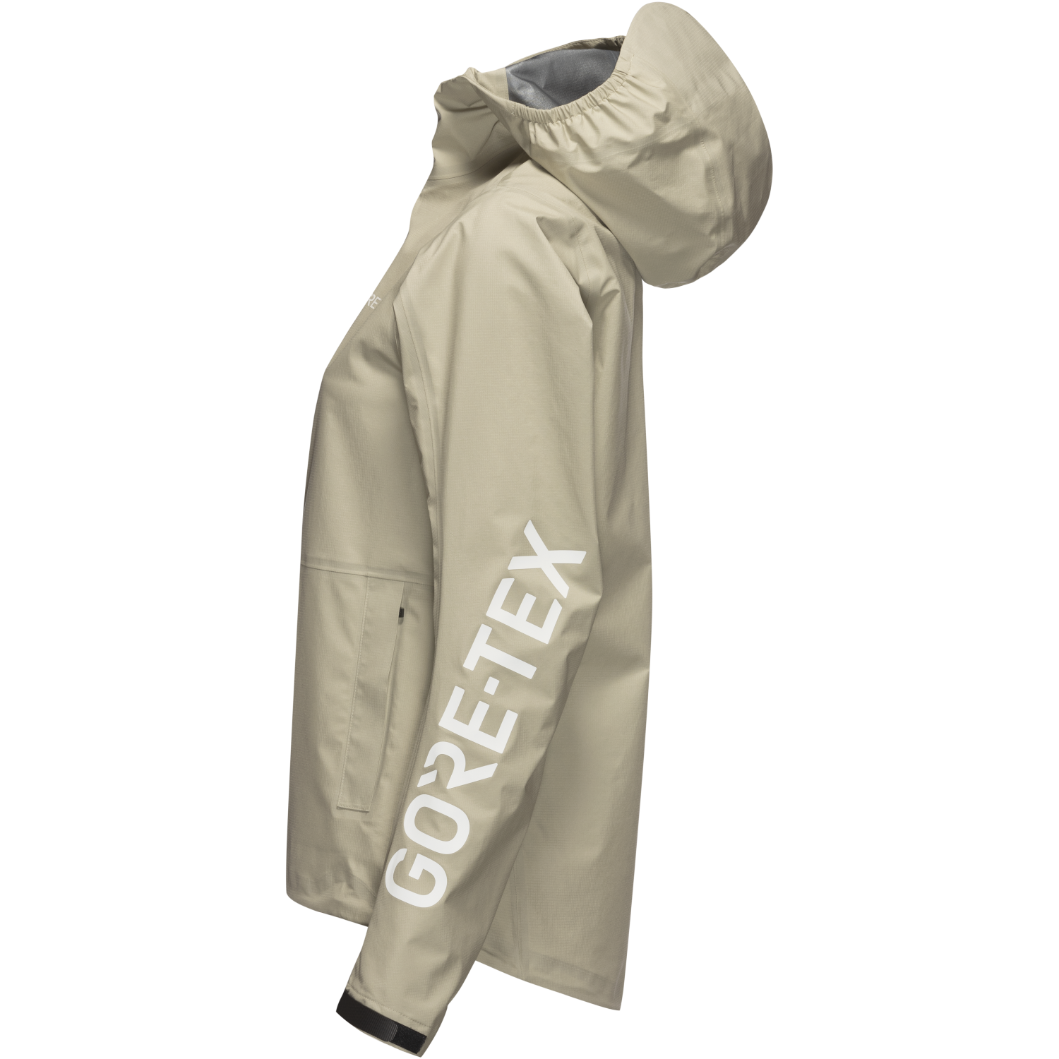 An image of the LUPRA 2.0 GORE-TEX LE1 Hooded Jacket Womens being displayed without a product model wearing the product.