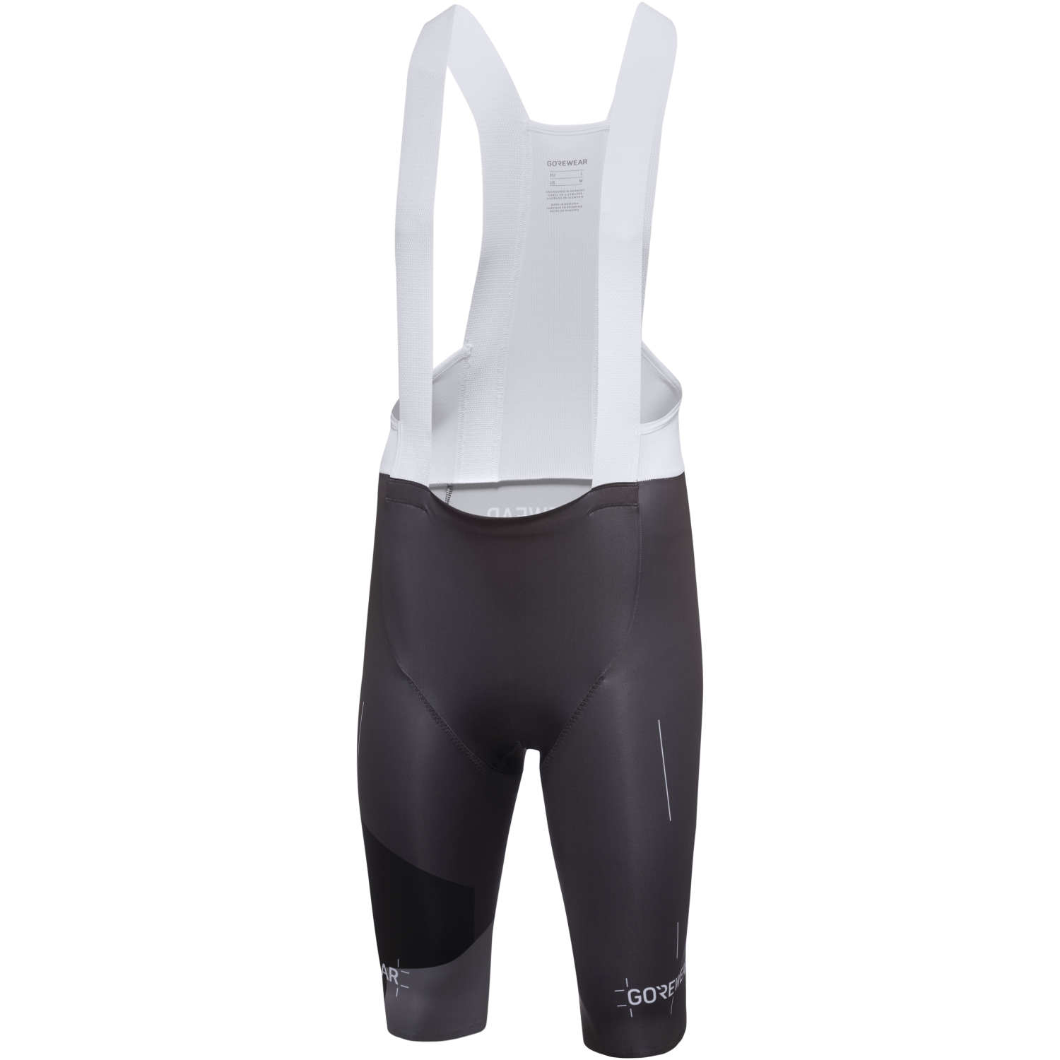 An image of the SPINSHIFT Colorblock Bib Shorts Mens being displayed without a product model wearing the product.