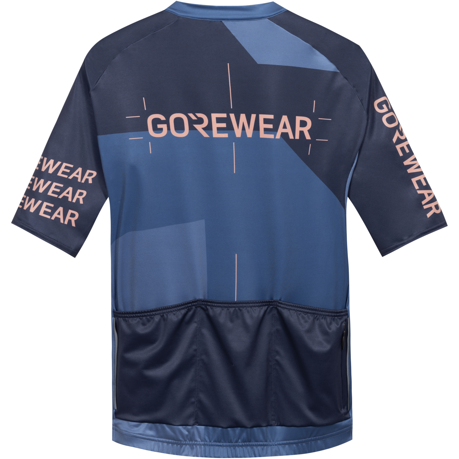 An image of the SPINSHIFT Colorblock Jersey Mens being displayed without a product model wearing the product.