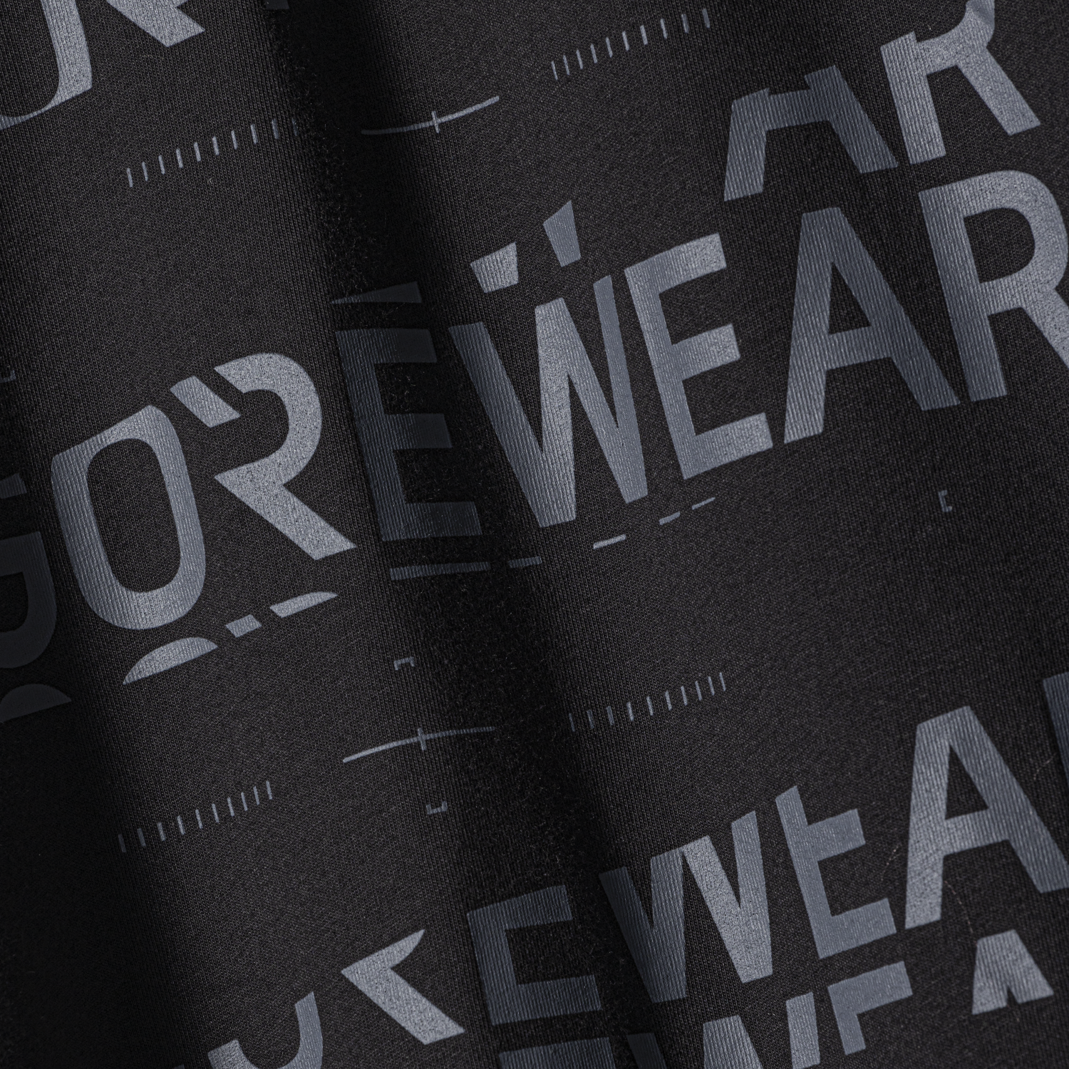 An image of the Fracture Logo Tee being displayed without a product model wearing the product.