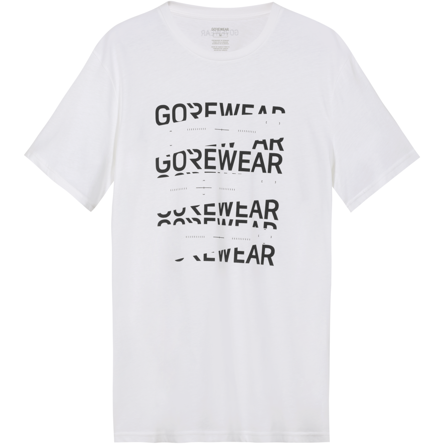 An image of the Fracture Logo Tee being displayed without a product model wearing the product.