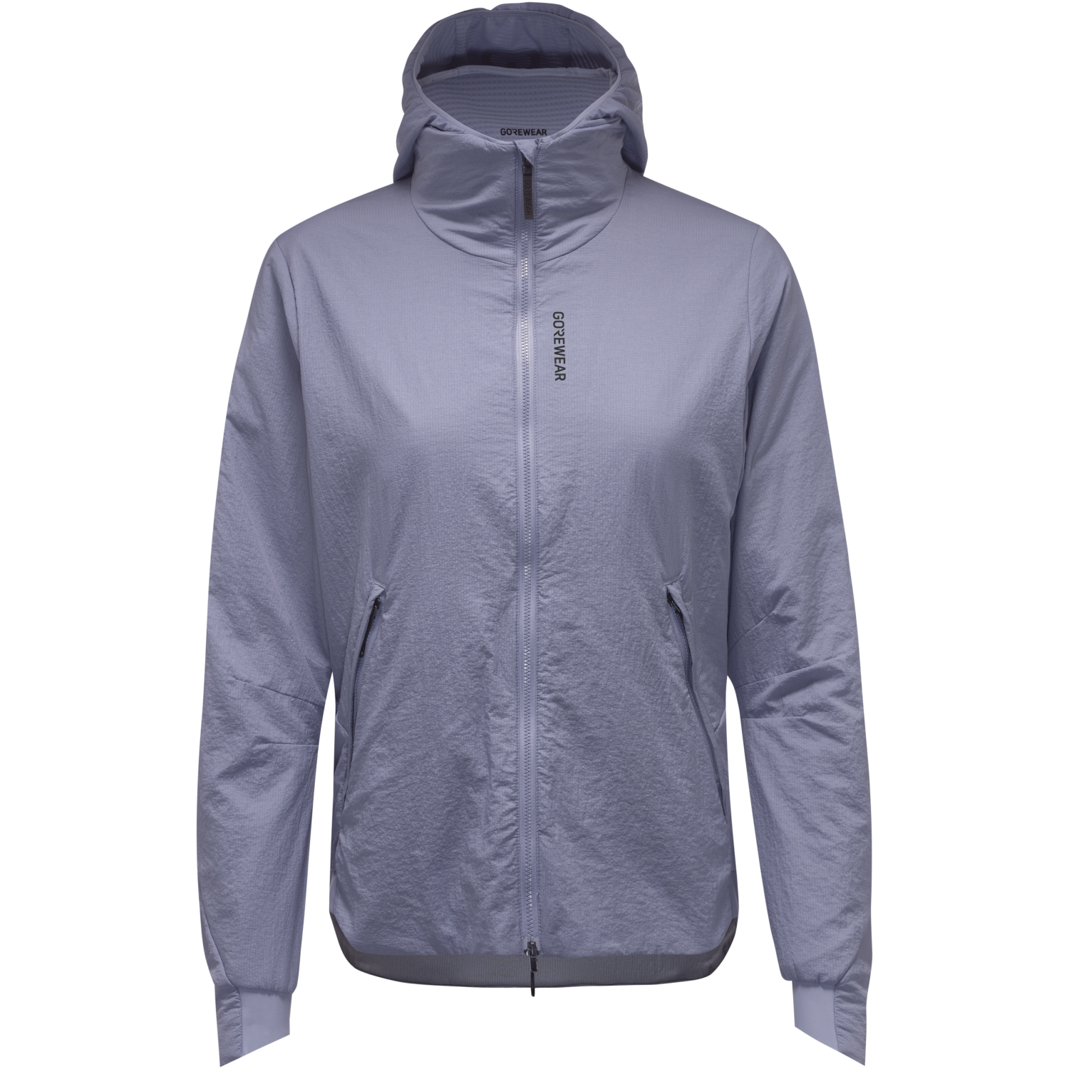An image of the CONCURVE WINDSTOPPER® Insulated Hooded Jacket Womens being displayed without a product model wearing the product.