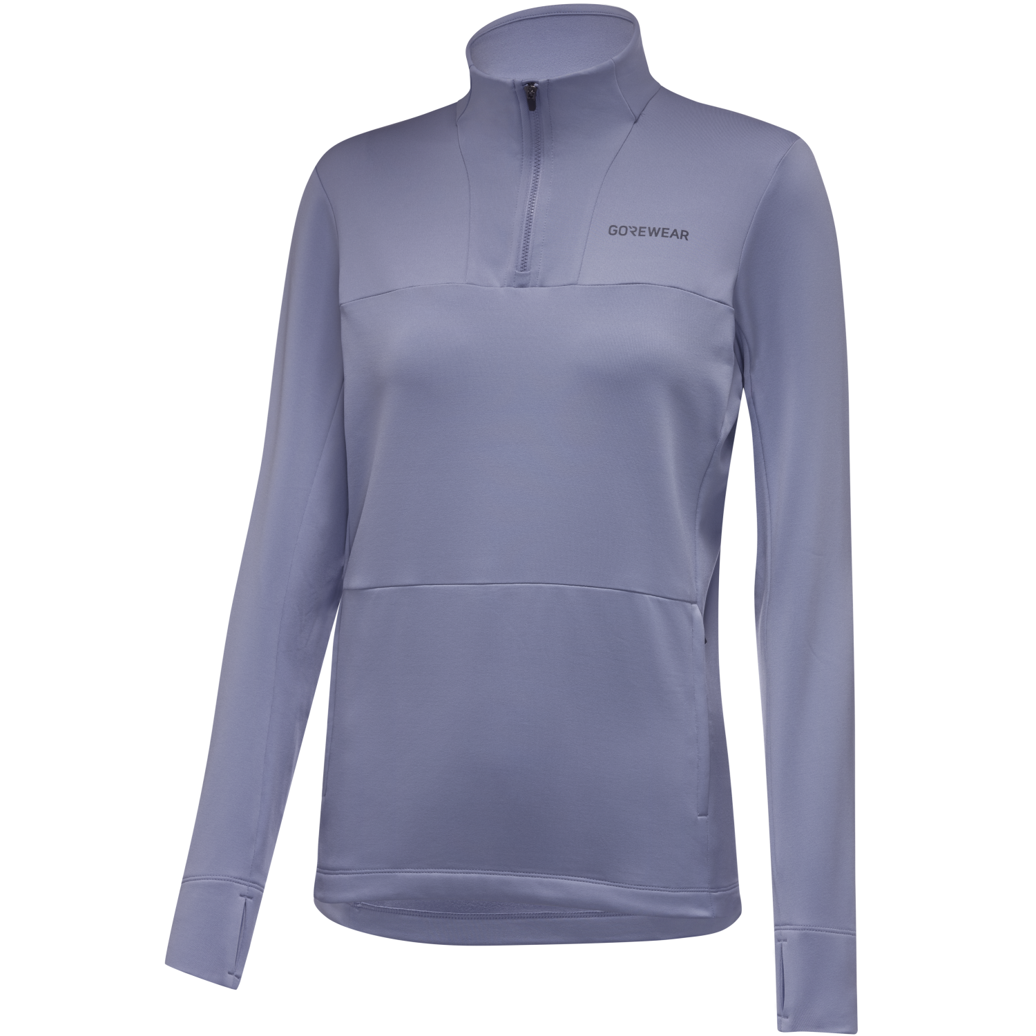 An image of the Training Thermo 1/4 Zip Womens being displayed without a product model wearing the product.