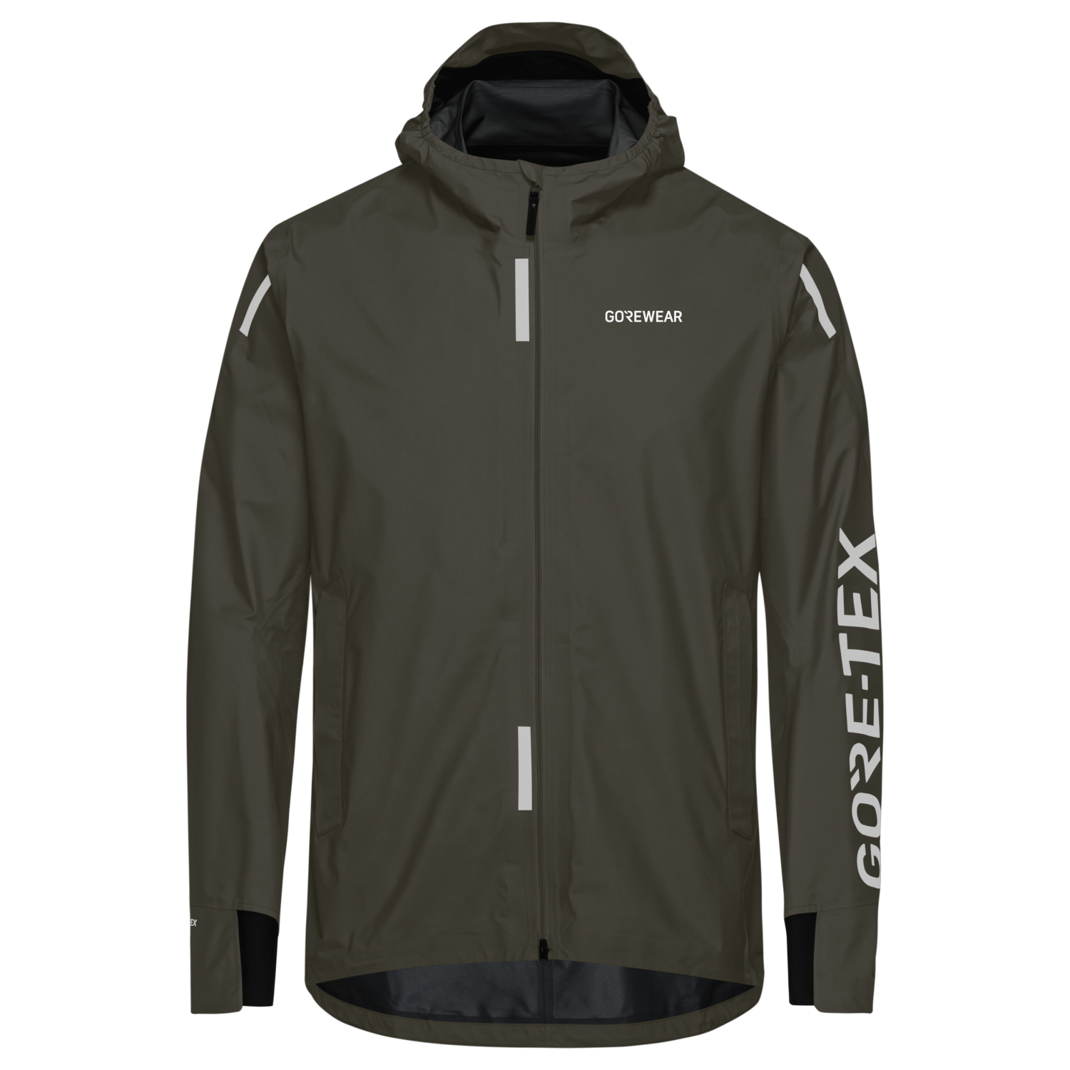 An image of the CONCURVE GORE-TEX Logo Jacket Mens being displayed without a product model wearing the product.