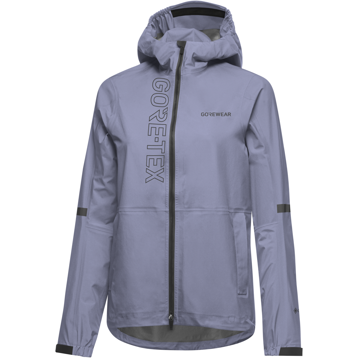An image of the LUPRA 2.0 GORE-TEX LE3 Jacket Womens being displayed without a product model wearing the product.