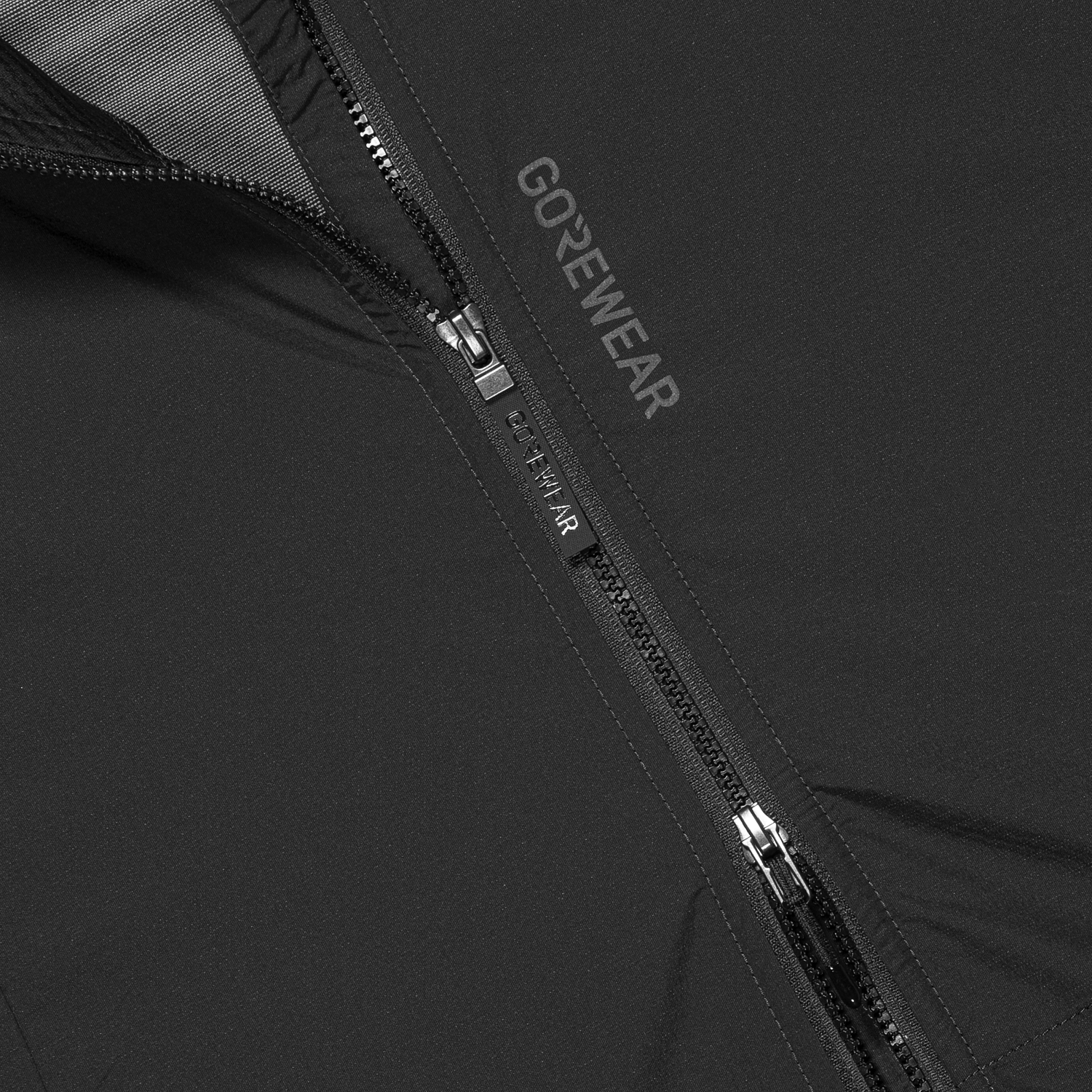 An image of the CONCURVE Windbreaker Vest Womens being displayed without a product model wearing the product.