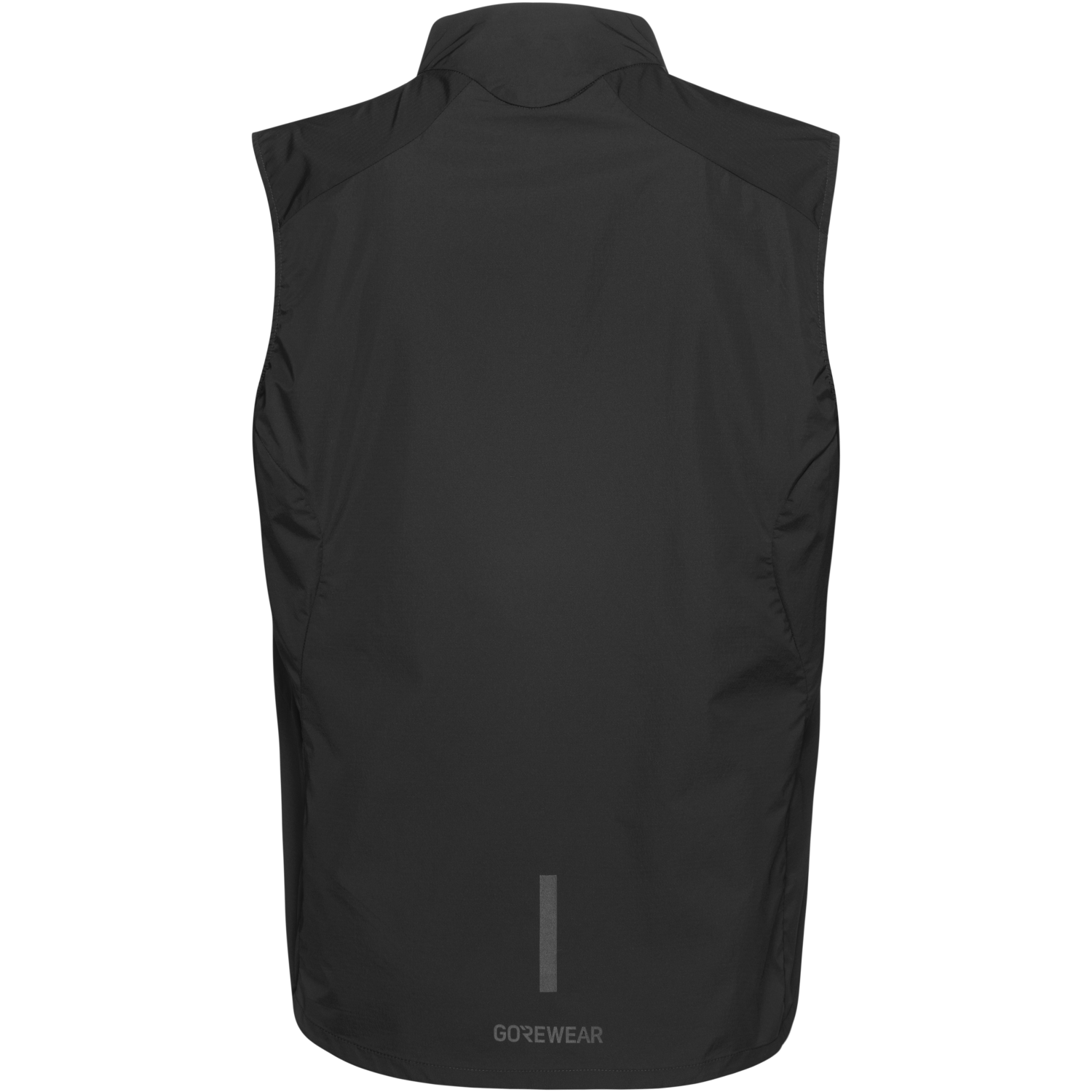 An image of the CONCURVE Windbreaker Vest Womens being displayed without a product model wearing the product.