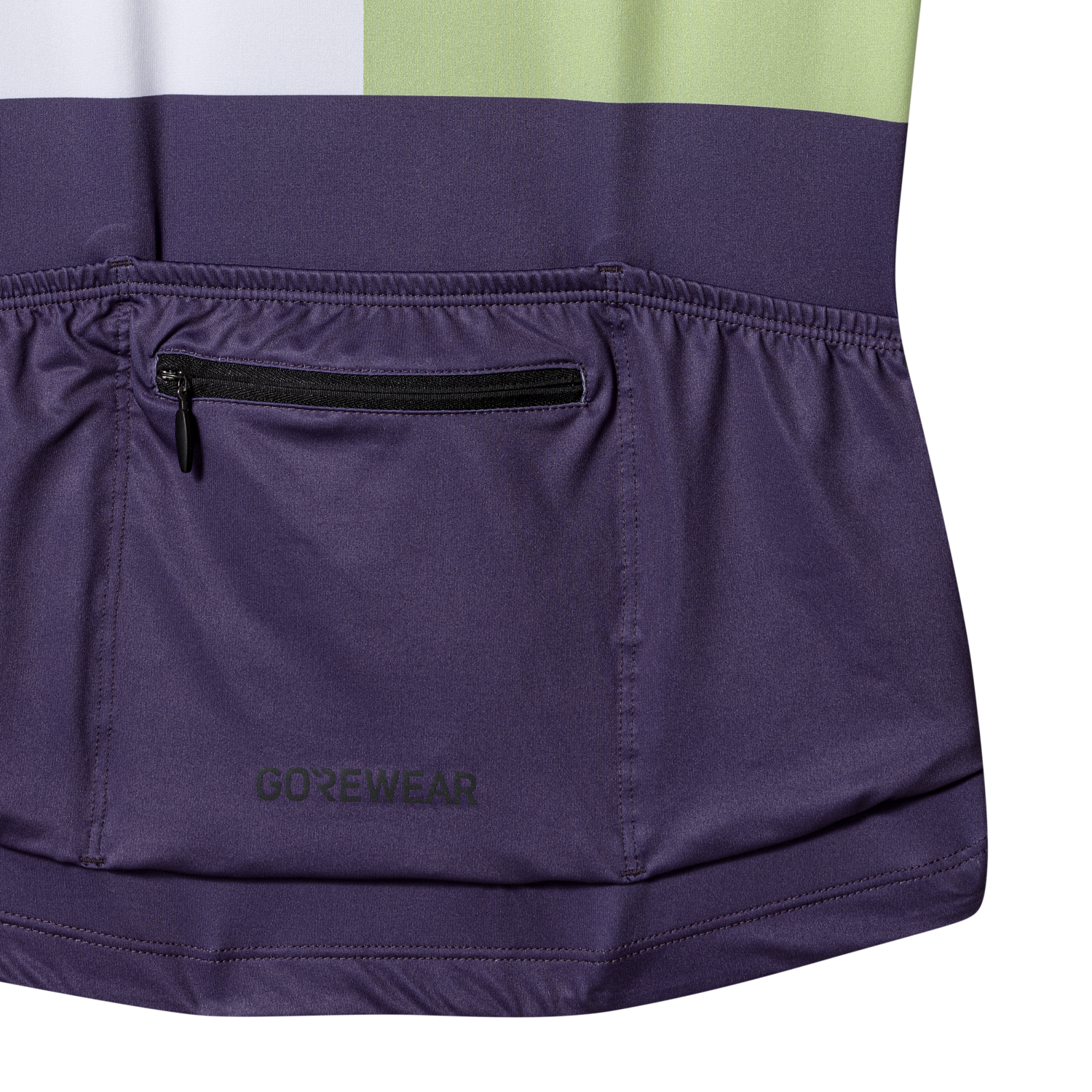 An image of the SWIFTRIDE Block Jersey Womens being displayed without a product model wearing the product.