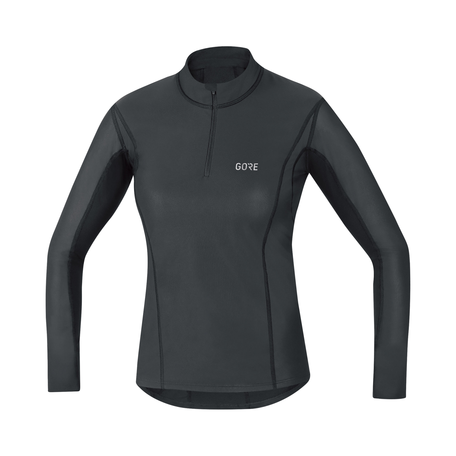 GOREWEAR Women's M WINDSTOPPER(R) Base Layer Thermo Turtleneck in Black | XS (0-2) | Slim fit