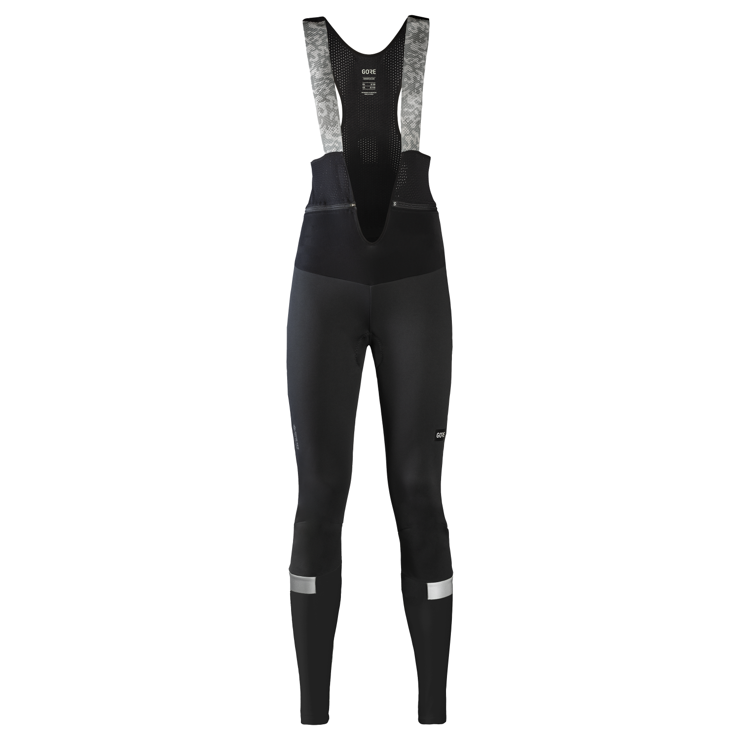 GOREWEAR Ability Thermo Cycling Bib Tights+ Women's in Black | 2XS | Form fit | Windproof