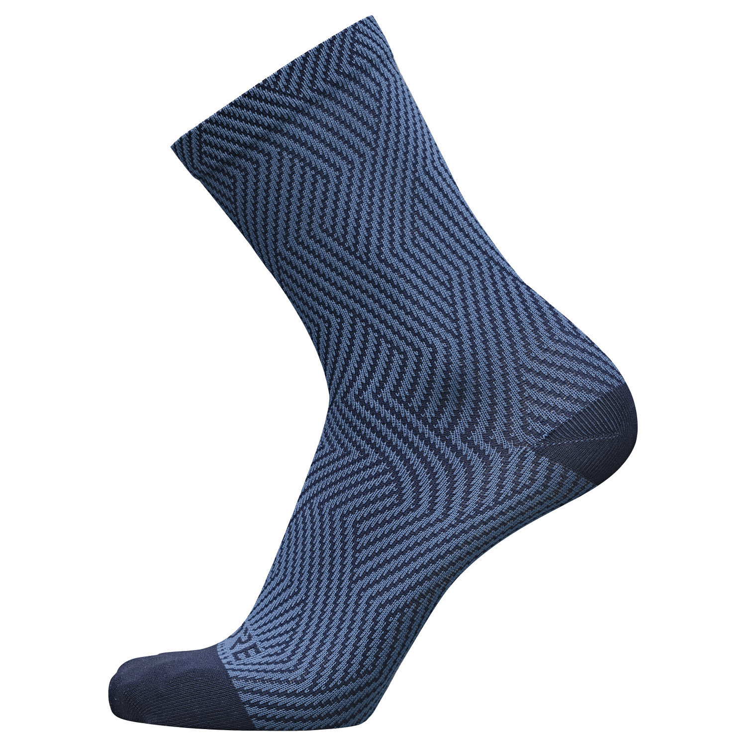 GOREWEAR C3 Mid Socks in Orbit Blue/Deep Water Blue | 8-9.5 | Moisture Wicking