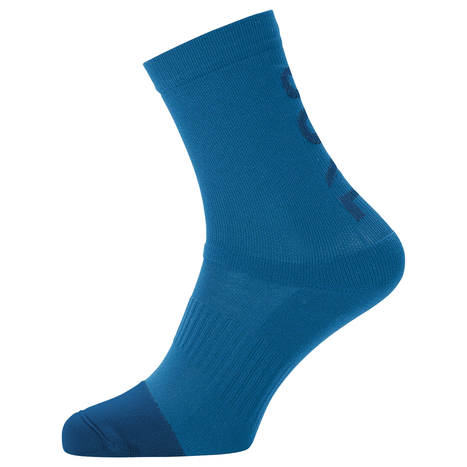 GOREWEAR M Mid Brand Socks in Sphere Blue | 8-9.5