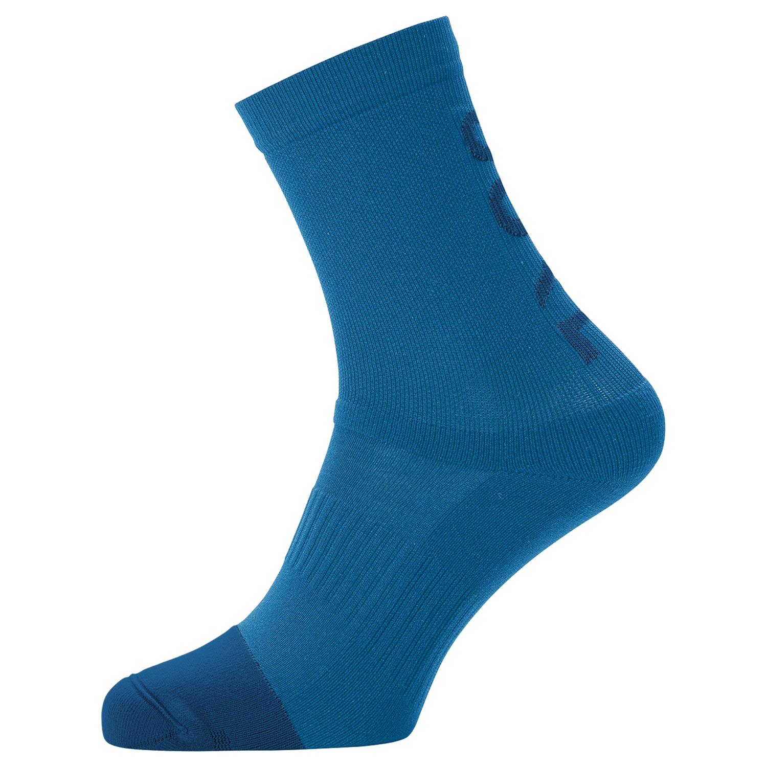 GOREWEAR M Mid Brand Socks in Sphere Blue | 10.5-12