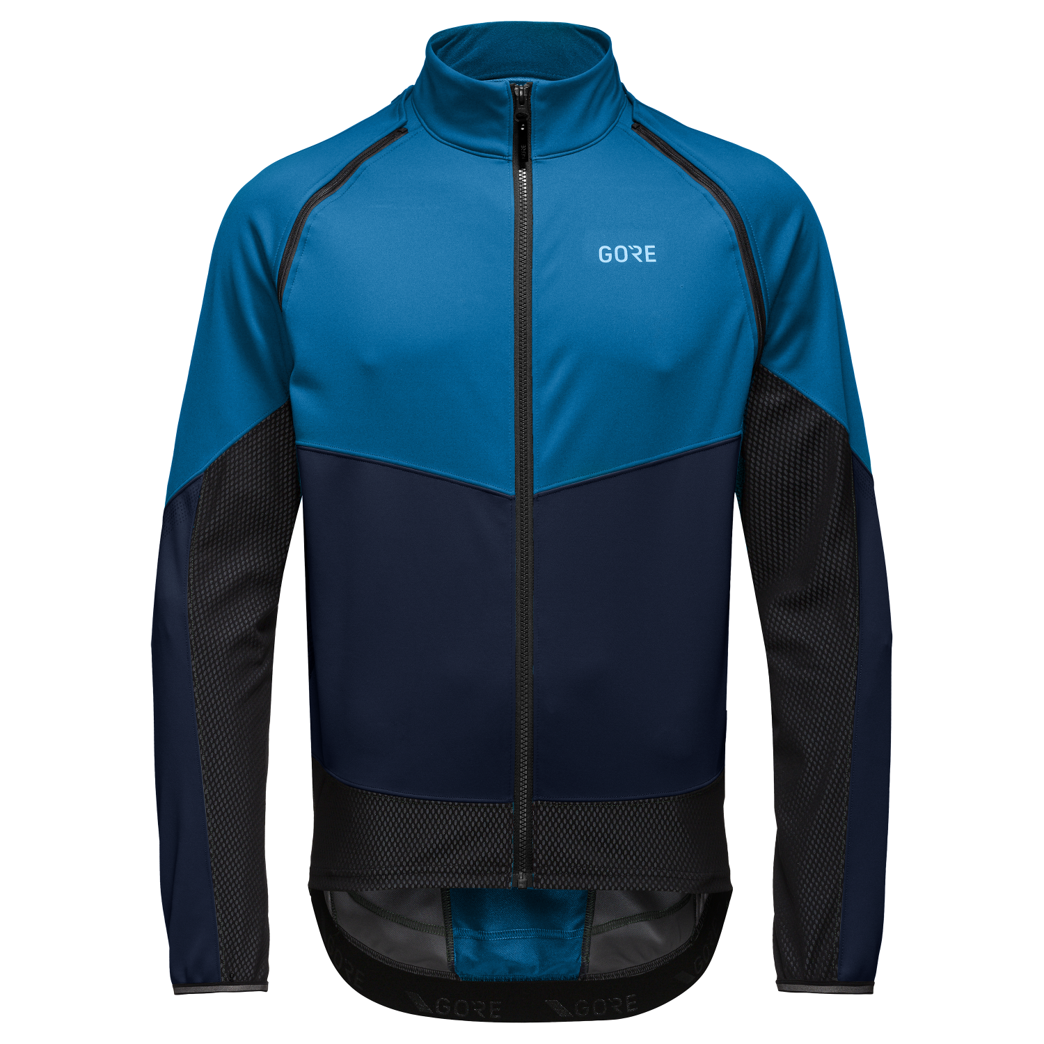 GOREWEAR Phantom Cycling Jacket Men's in Sphere Blue/Orbit Blue | Small | Slim fit | Windproof