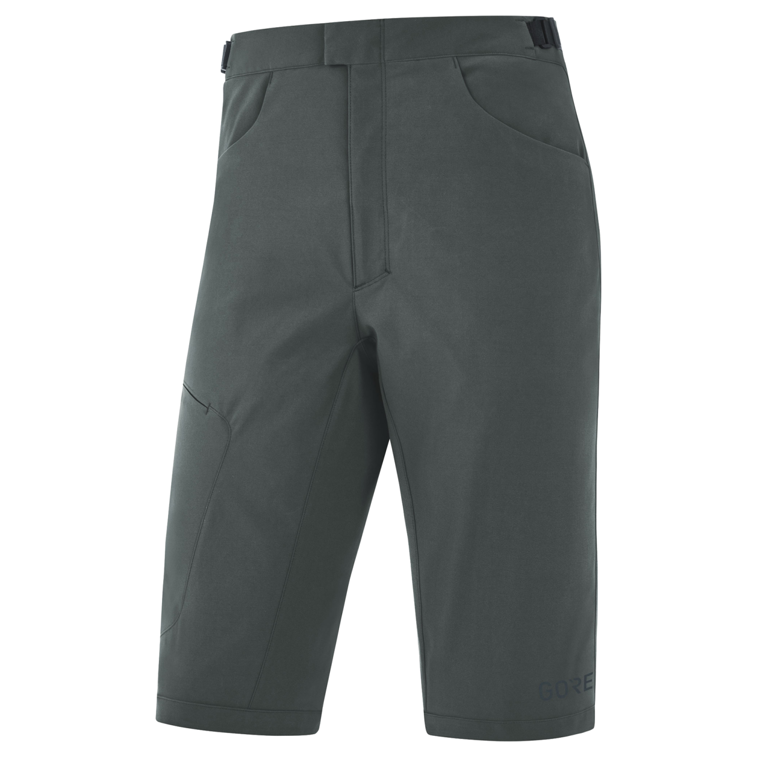 GOREWEAR Storm Cycling Shorts Men's in Urban Gray | Medium | Slim fit | Windproof