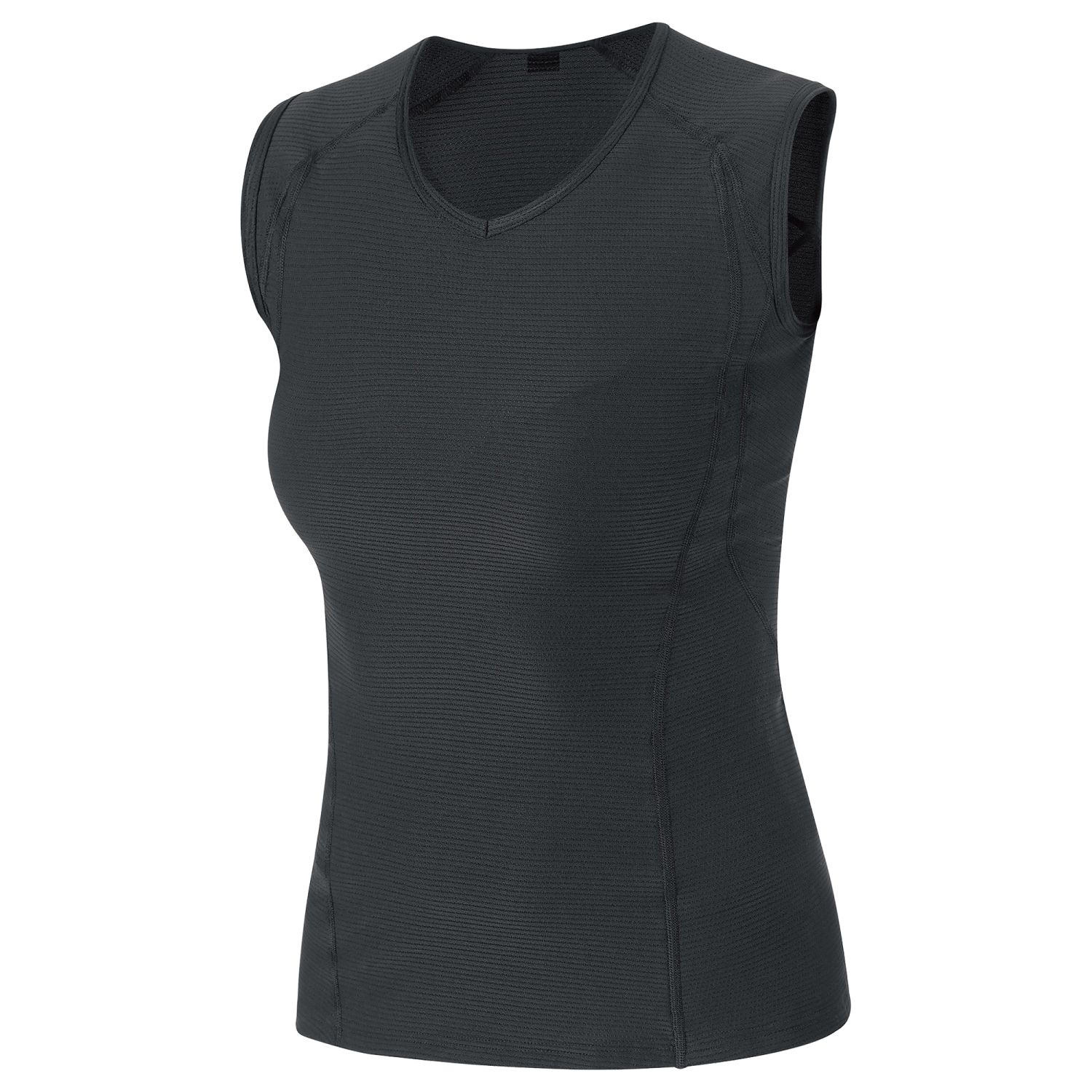 GOREWEAR Women's M Base Layer Sleeveless Shirt in Black | Medium (8-10) | Form fit | Moisture Wicking