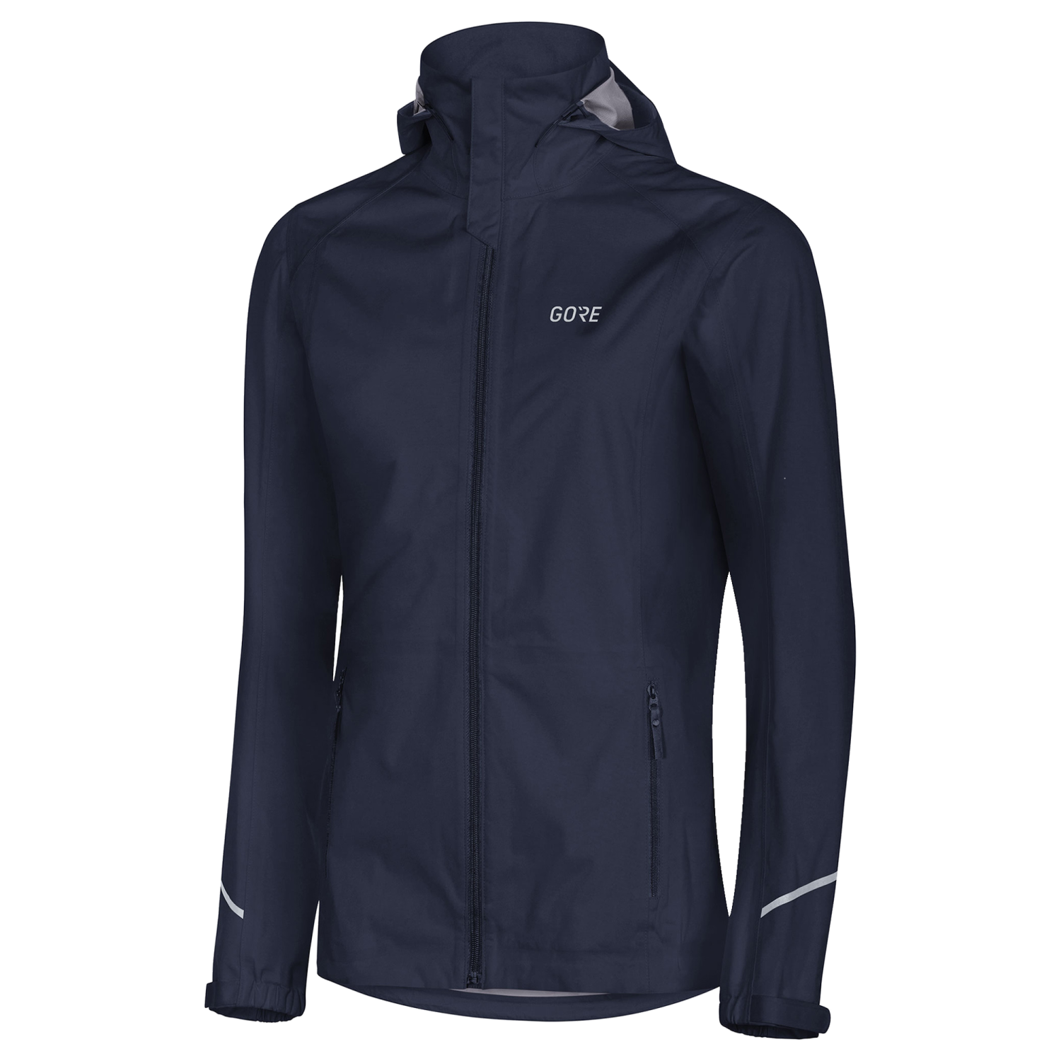 GOREWEAR R3 Women's GORE-TEX Active Hooded Running Jacket in Orbit Blue | 2XS | Regular fit | Waterproof