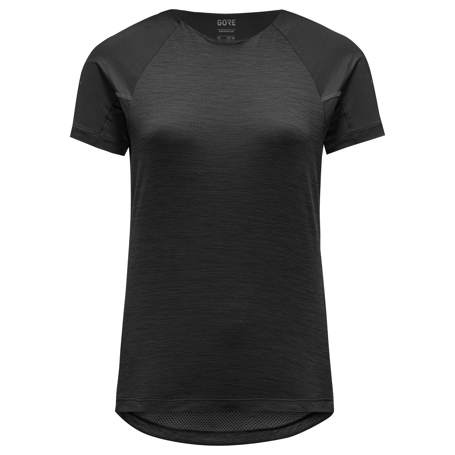 GOREWEAR Vivid Running Shirt Women's in Black | Large (12-14) | Slim fit